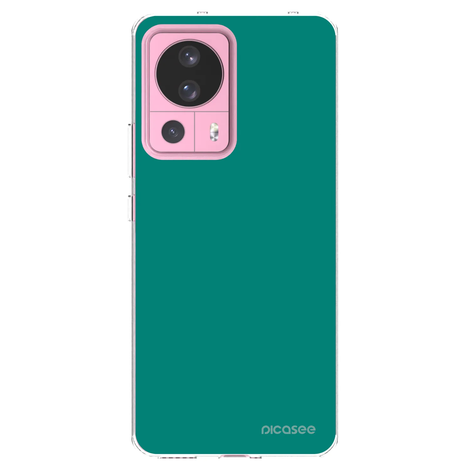 Picasee silikonska prozirna maskica za Xiaomi 13 Lite - Emerald Mist
