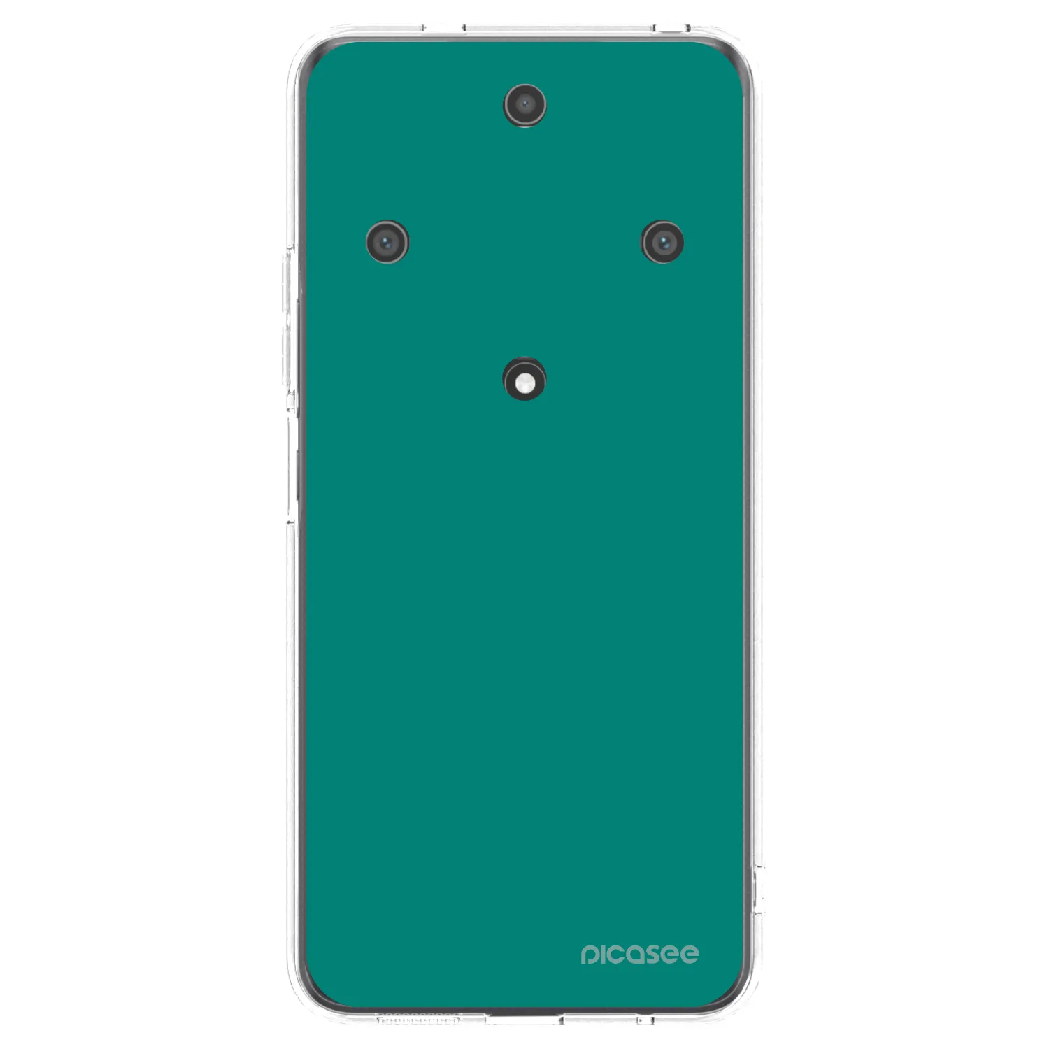 Picasee silikonska prozirna maskica za Honor Magic5 Lite 5G - Emerald Mist
