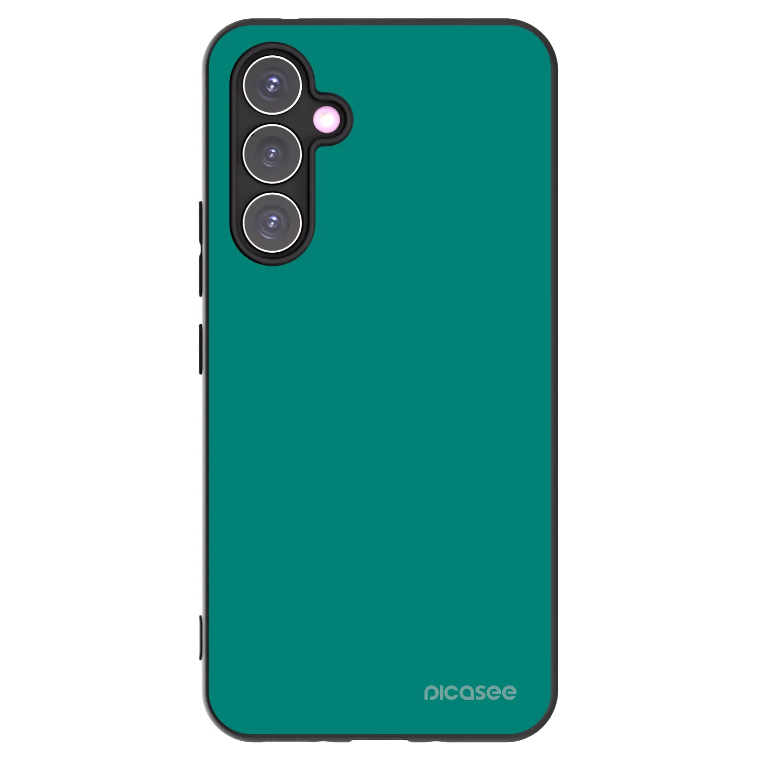 Picasee crna silikonska maskica za Samsung Galaxy A54 5G A546B - Emerald Mist
