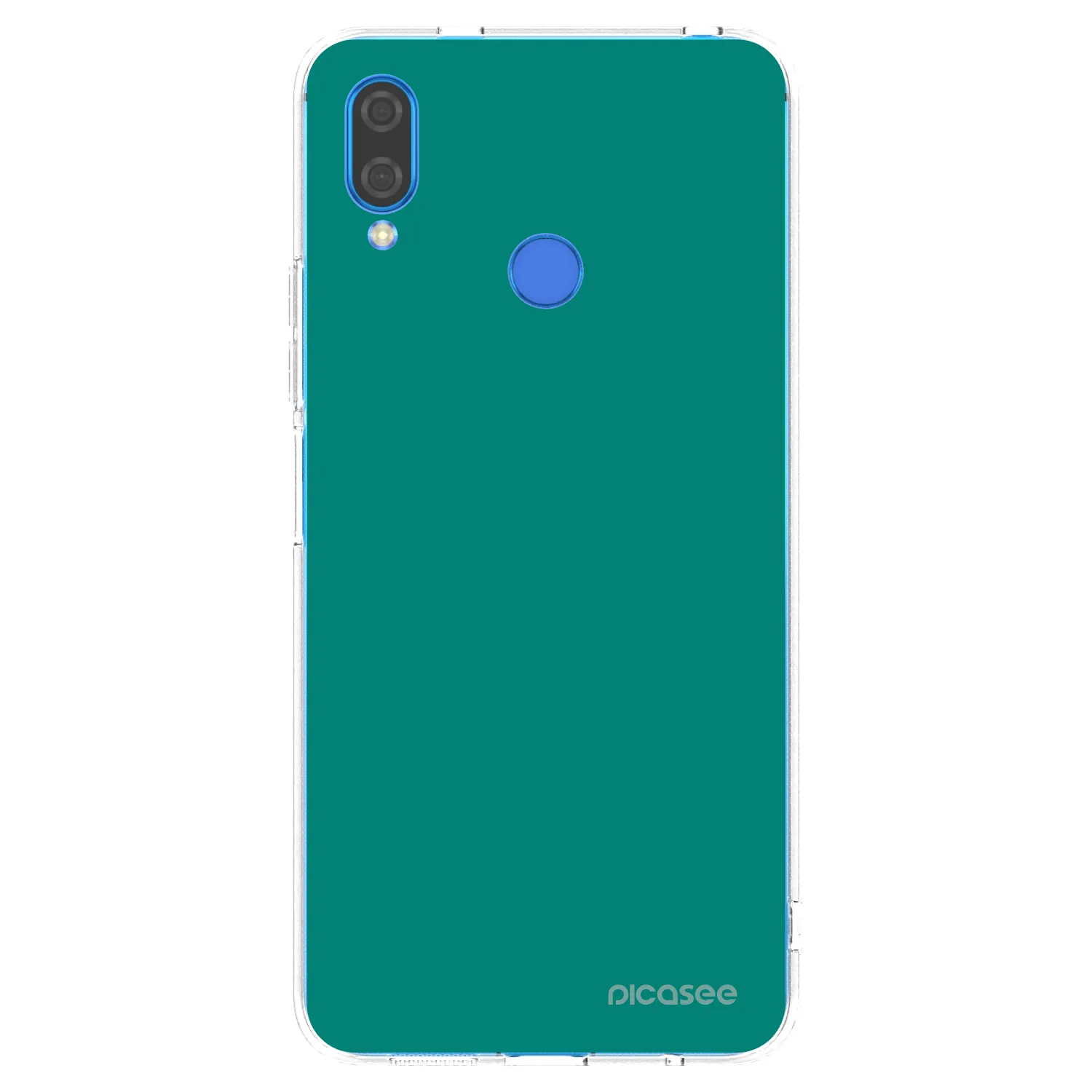 Picasee silikonska prozirna maskica za Huawei Nova 3 - Emerald Mist