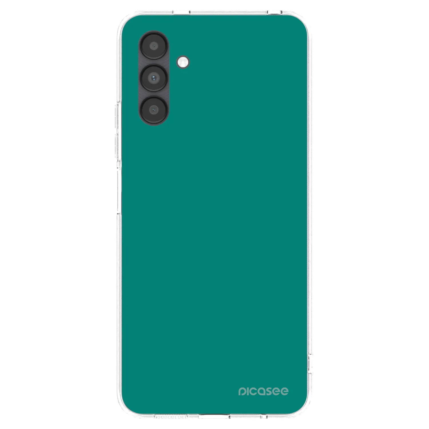 Picasee silikonska prozirna maskica za Samsung Galaxy A04s A047F - Emerald Mist