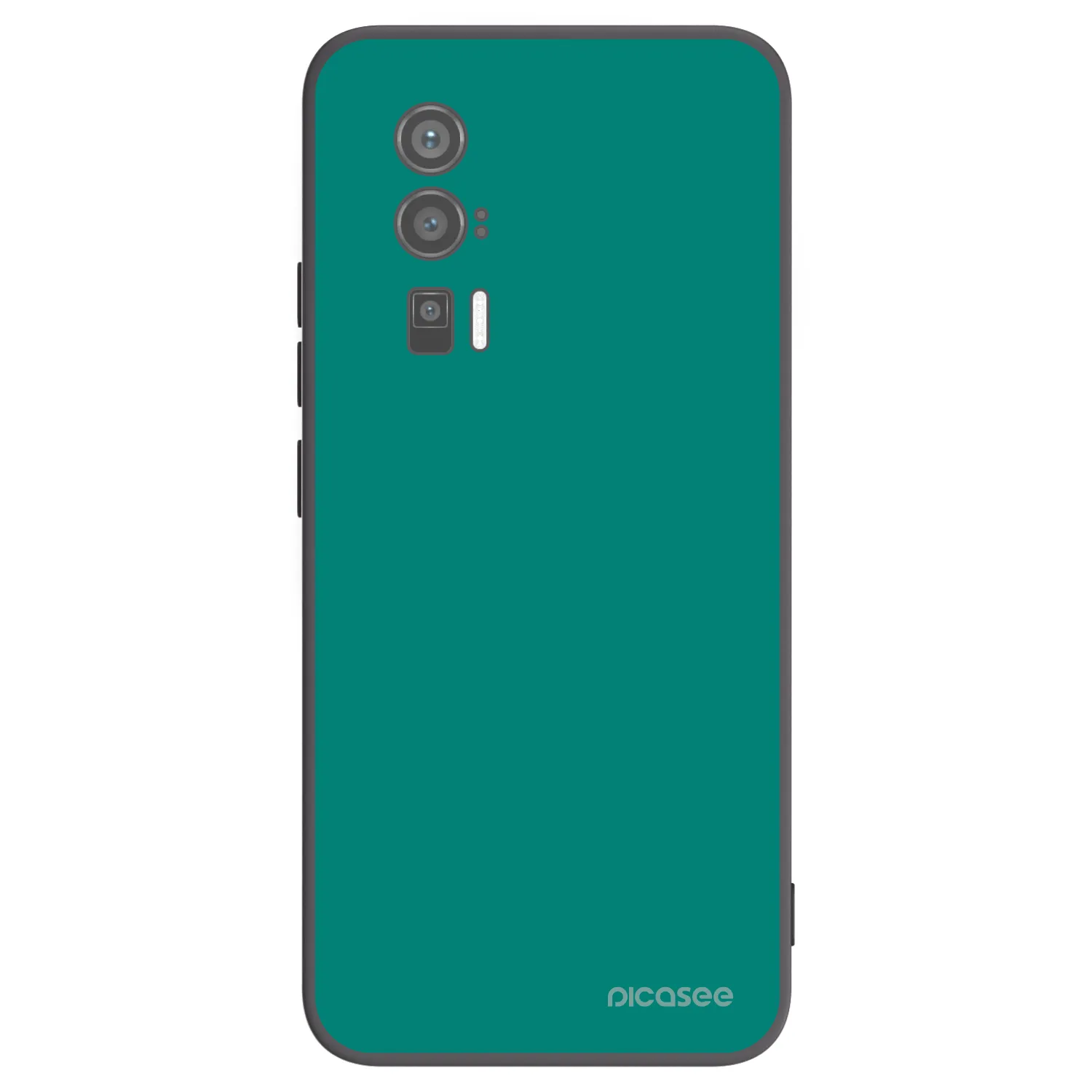 Picasee crna silikonska maskica za Xiaomi Poco F5 Pro 5G - Emerald Mist