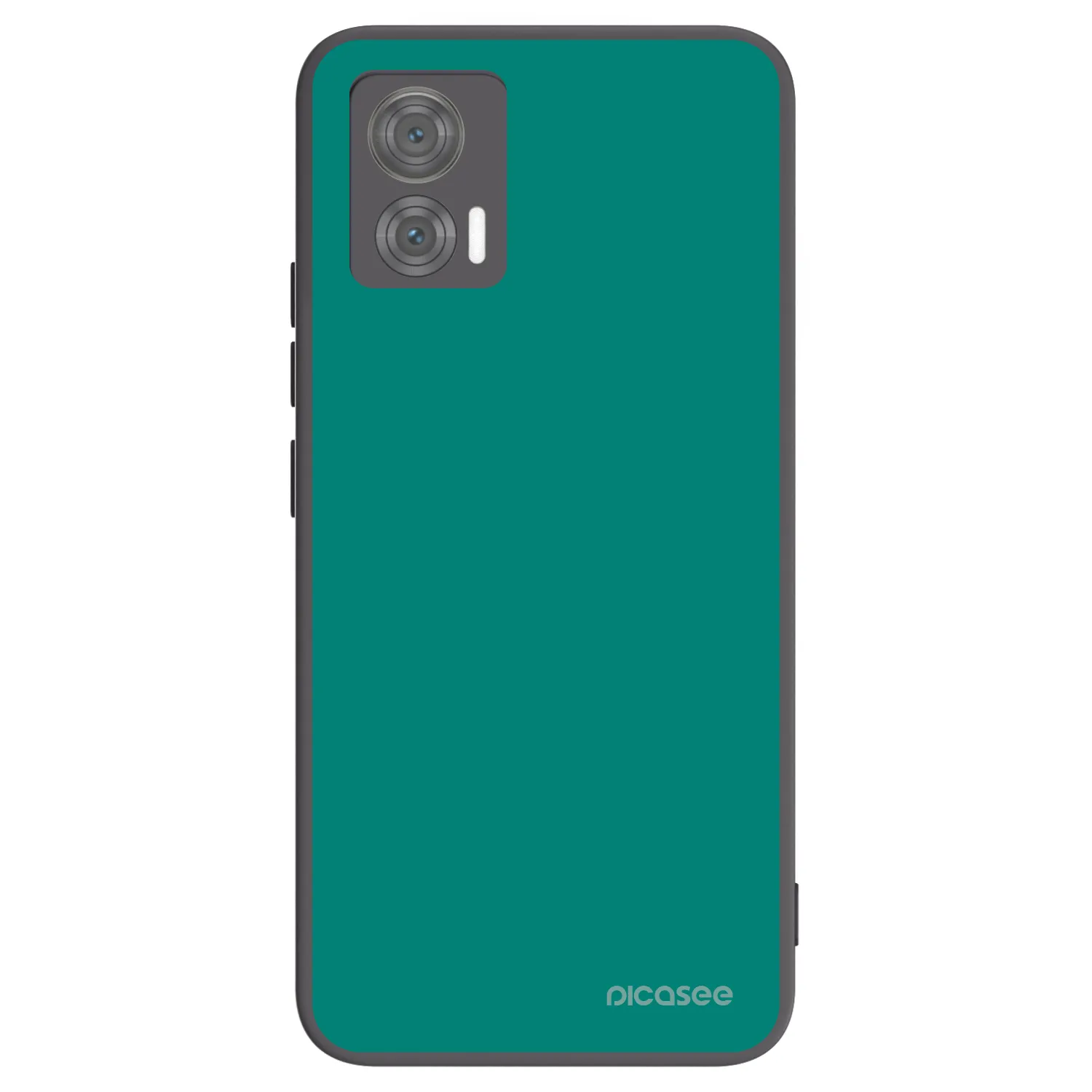 Picasee crna silikonska maskica za Motorola Edge 30 Neo - Emerald Mist