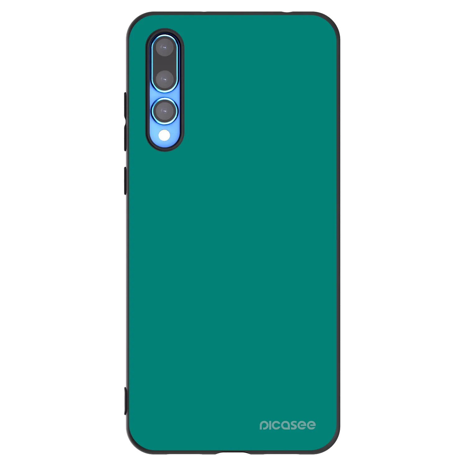 Picasee crna silikonska maskica za Huawei P20 Pro - Emerald Mist