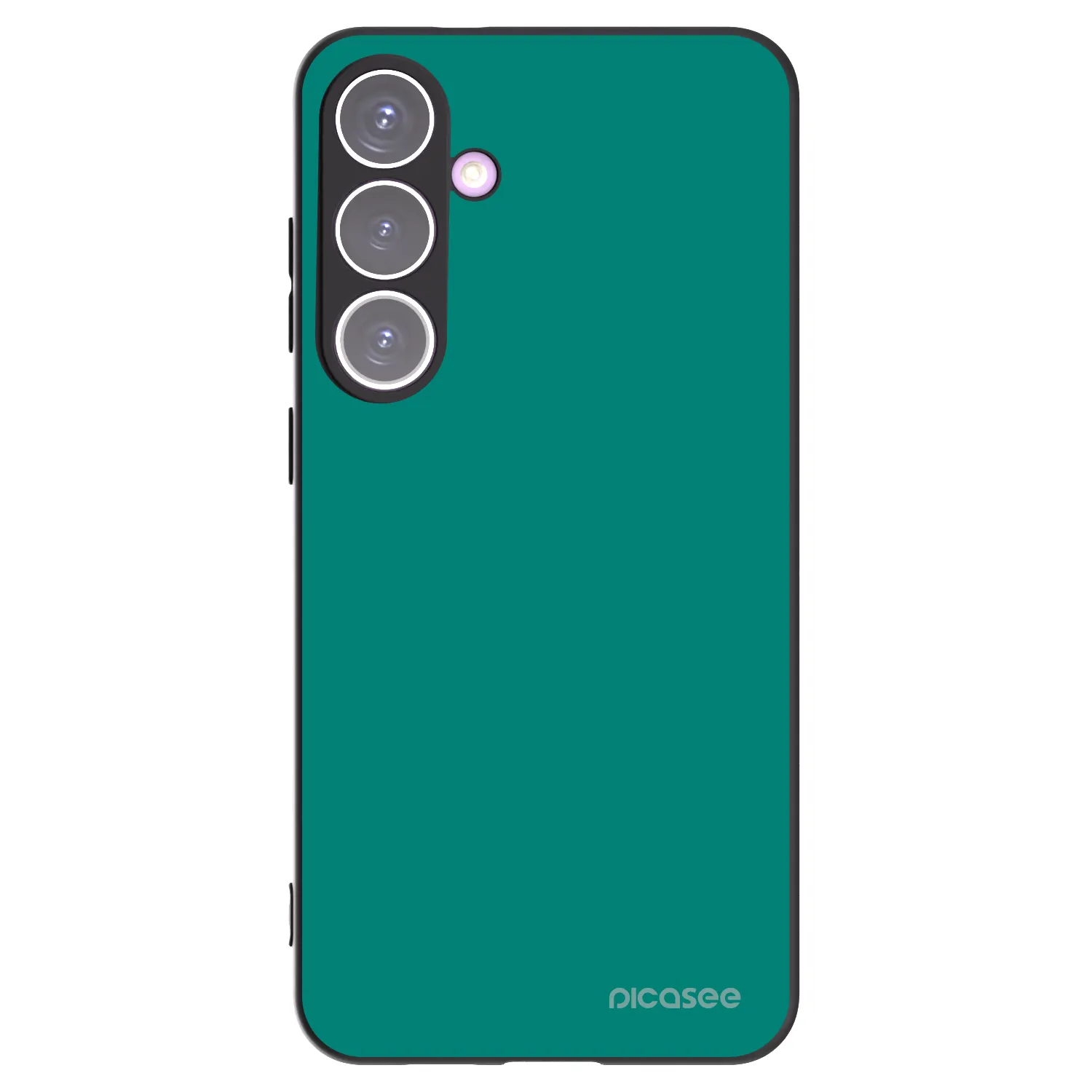Picasee crna silikonska maskica za Samsung Galaxy S24+ S926B 5G - Emerald Mist