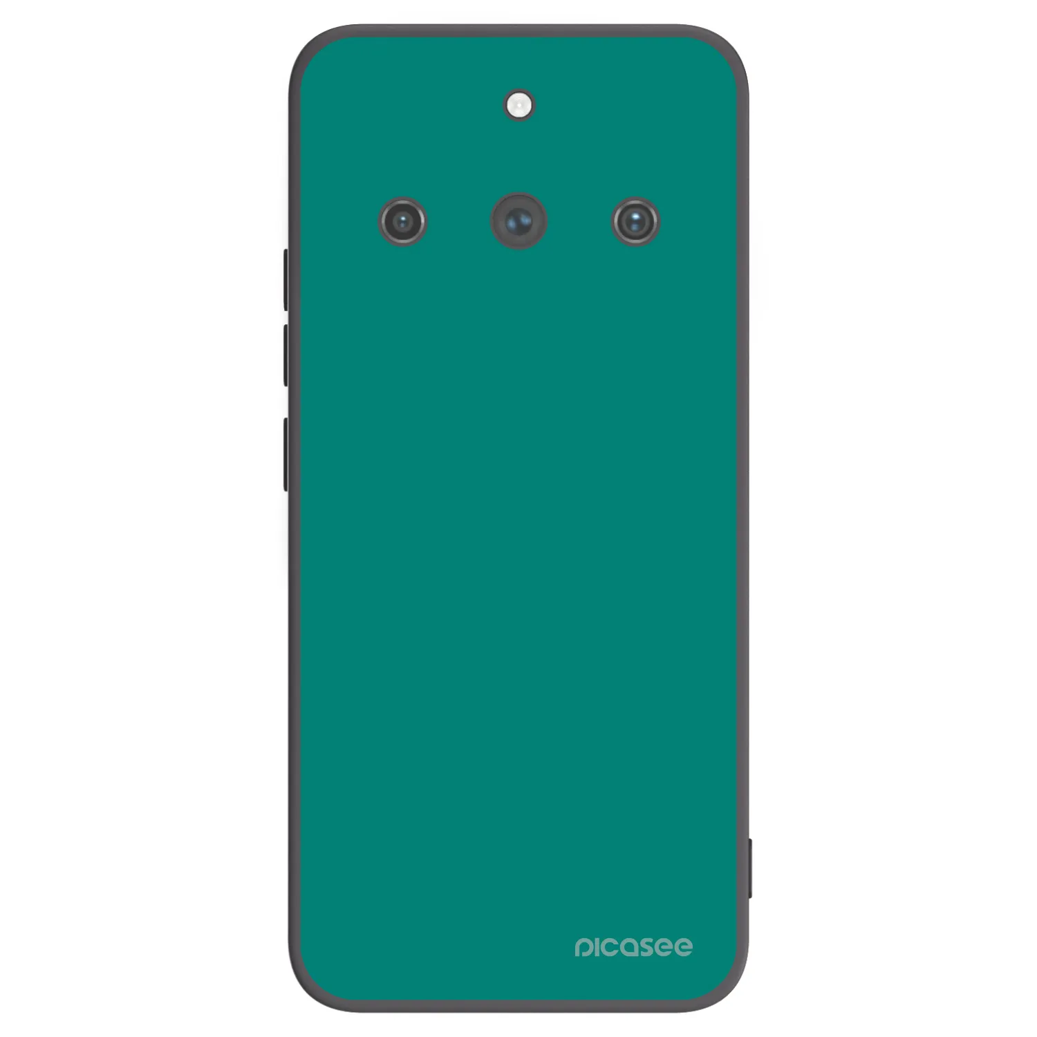 Picasee crna silikonska maskica za Realme 11 Pro+ - Emerald Mist