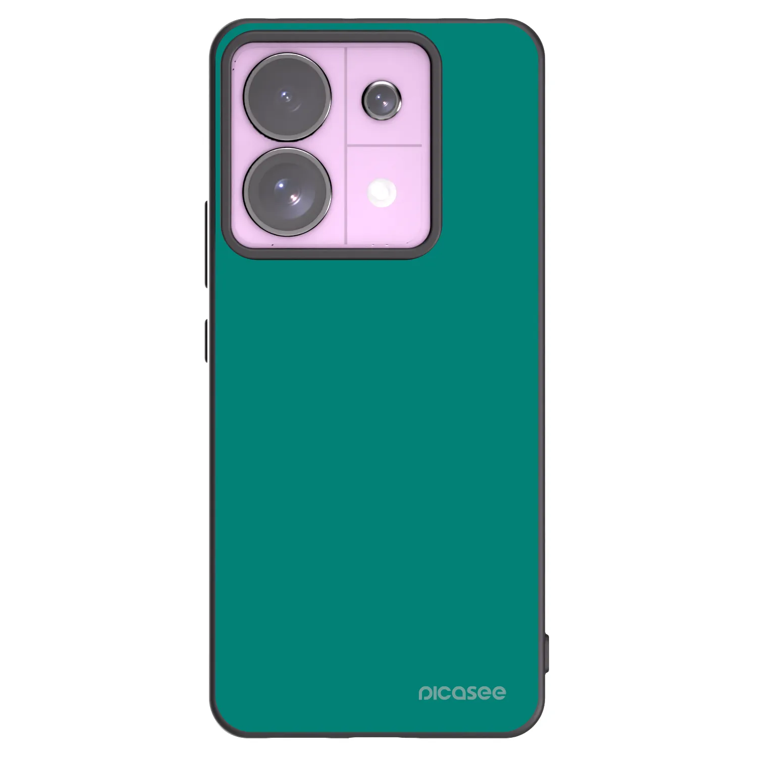 Picasee crna silikonska maskica za Xiaomi Redmi Note 13 Pro 5G - Emerald Mist