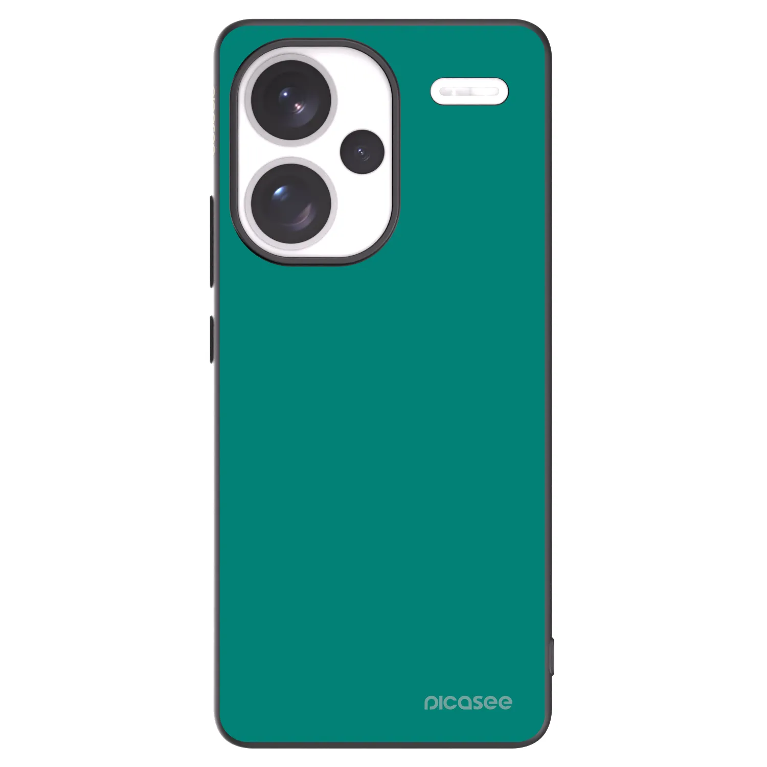 Picasee crna silikonska maskica za Xiaomi Redmi Note 13 Pro+ 5G - Emerald Mist