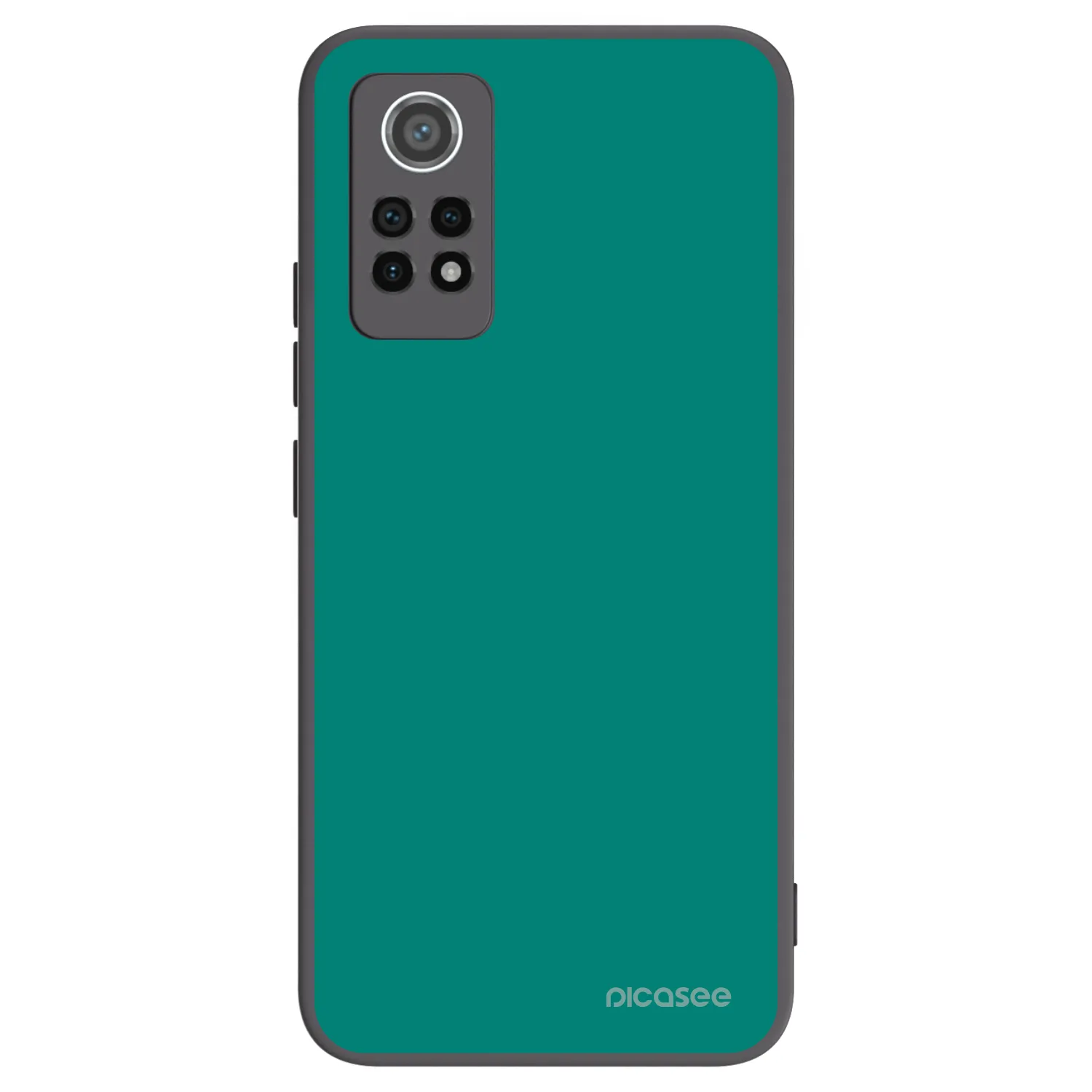 Picasee crna silikonska maskica za Xiaomi Redmi Note 12 Pro 4G - Emerald Mist