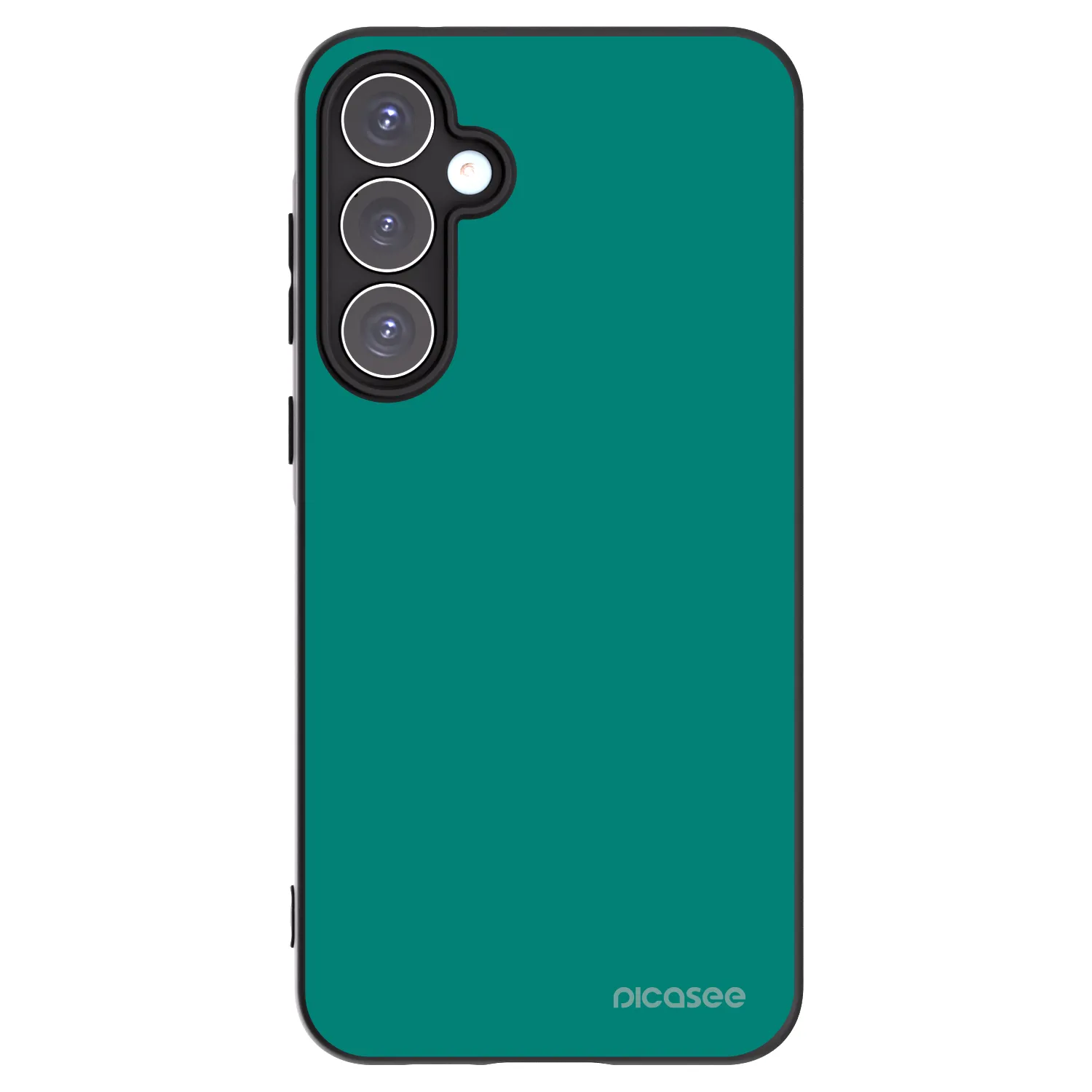 Picasee crna silikonska maskica za Samsung Galaxy A55 5G A556B - Emerald Mist