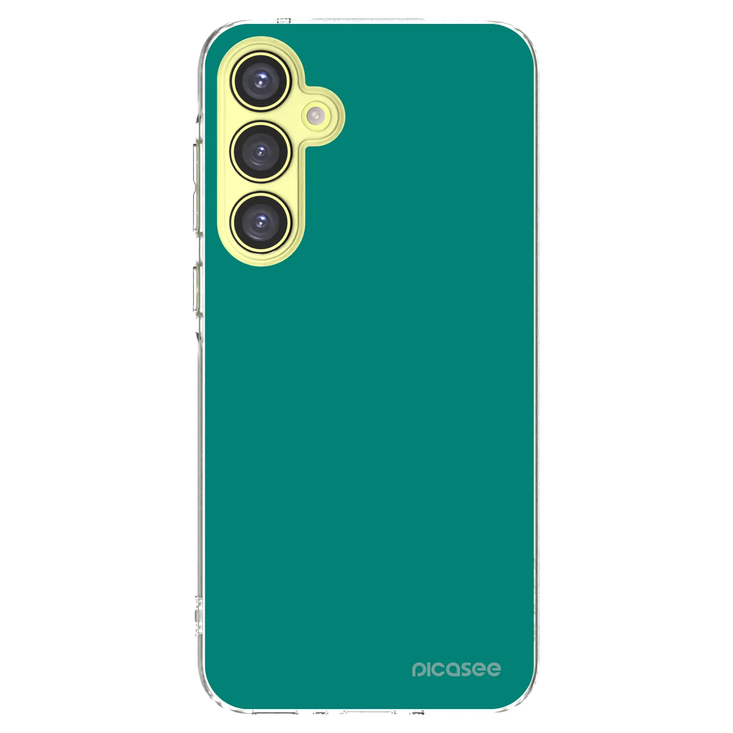 Picasee silikonska prozirna maskica za Samsung Galaxy A35 5G A356B - Emerald Mist
