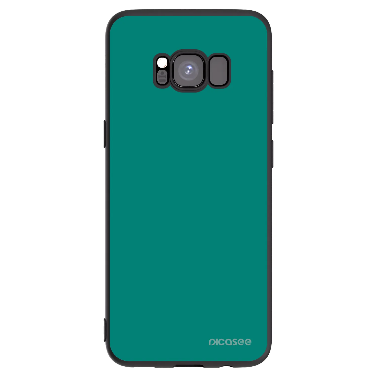 Picasee crna silikonska maskica za Samsung Galaxy A73 5G - Emerald Mist