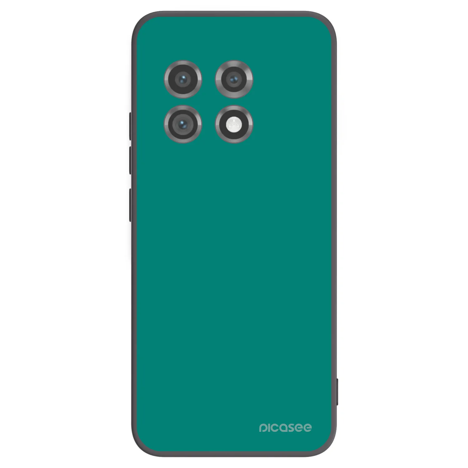 Picasee crna silikonska maskica za OnePlus 11 5G - Emerald Mist