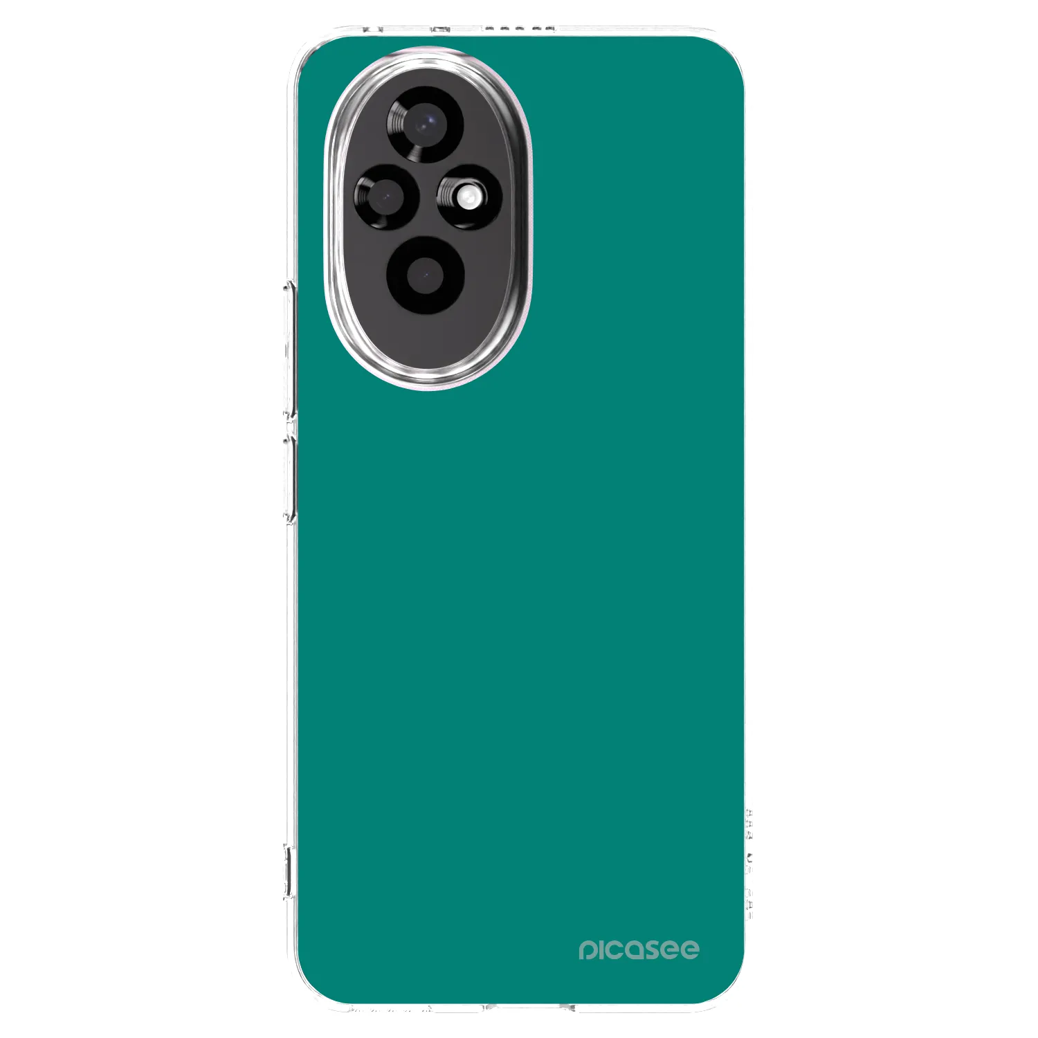 Picasee silikonska prozirna maskica za Honor 200 Pro 5G - Emerald Mist