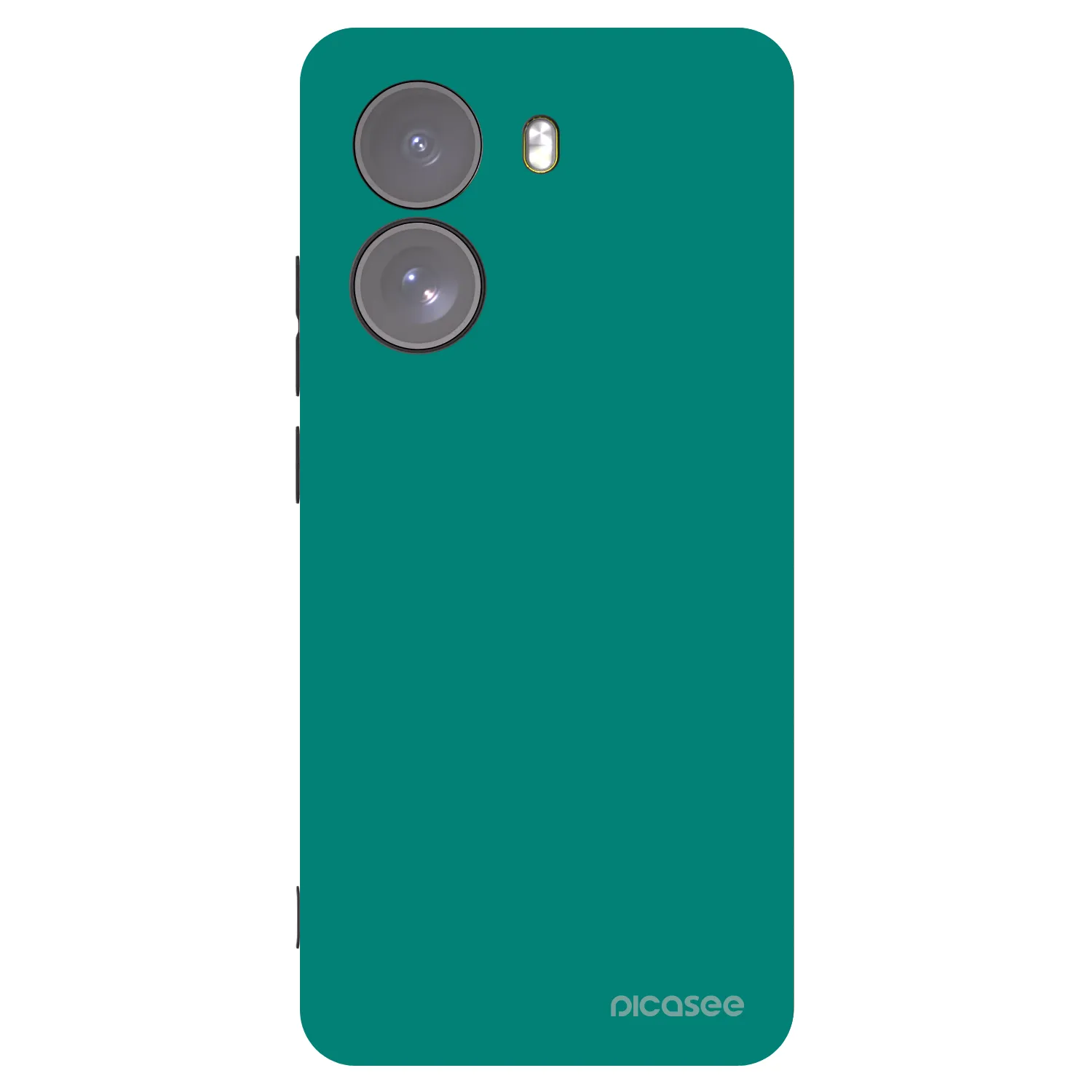 Picasee crna silikonska maskica za Xiaomi Poco X7 - Emerald Mist