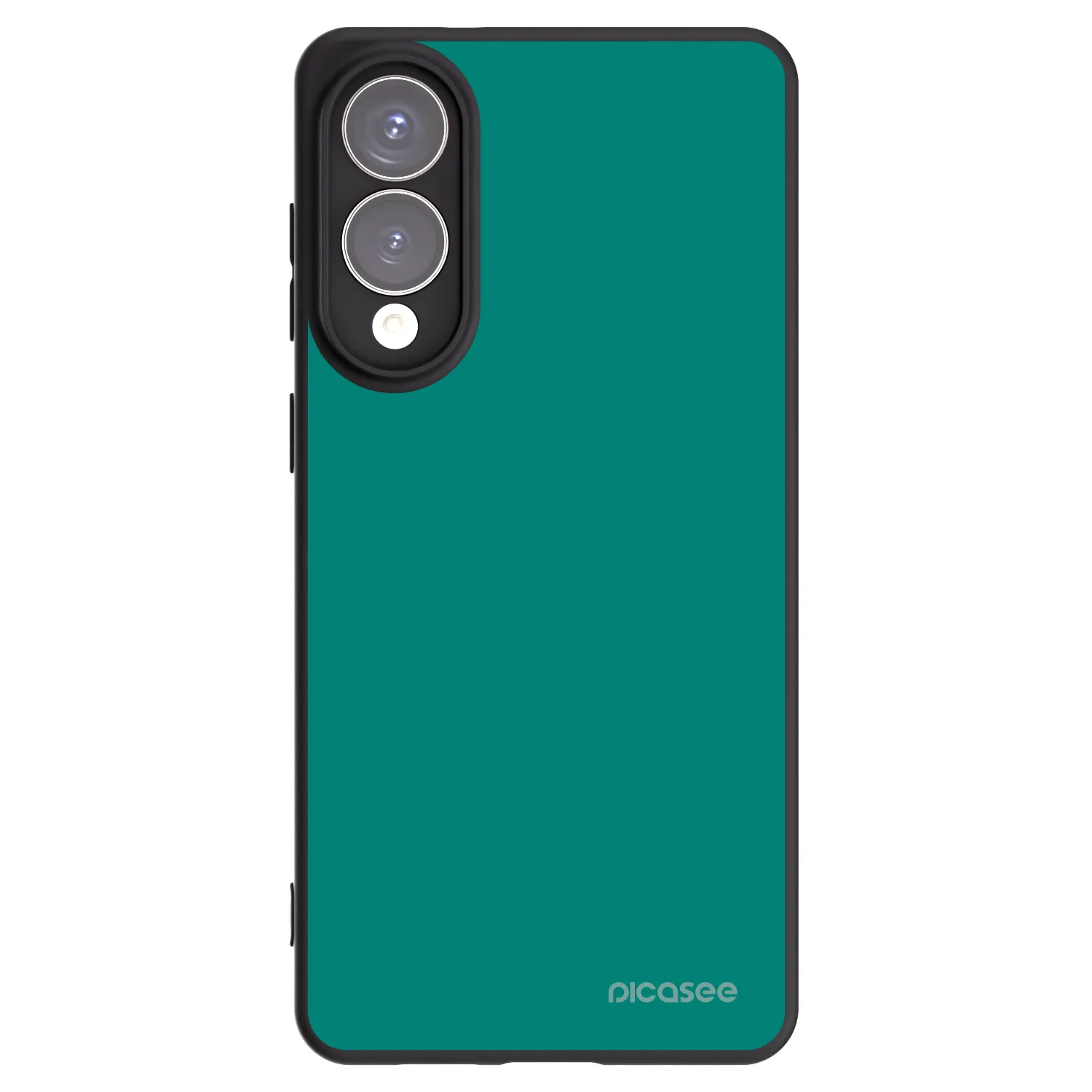 Picasee crna silikonska maskica za Samsung Galaxy S25 Edge 5G - Emerald Mist