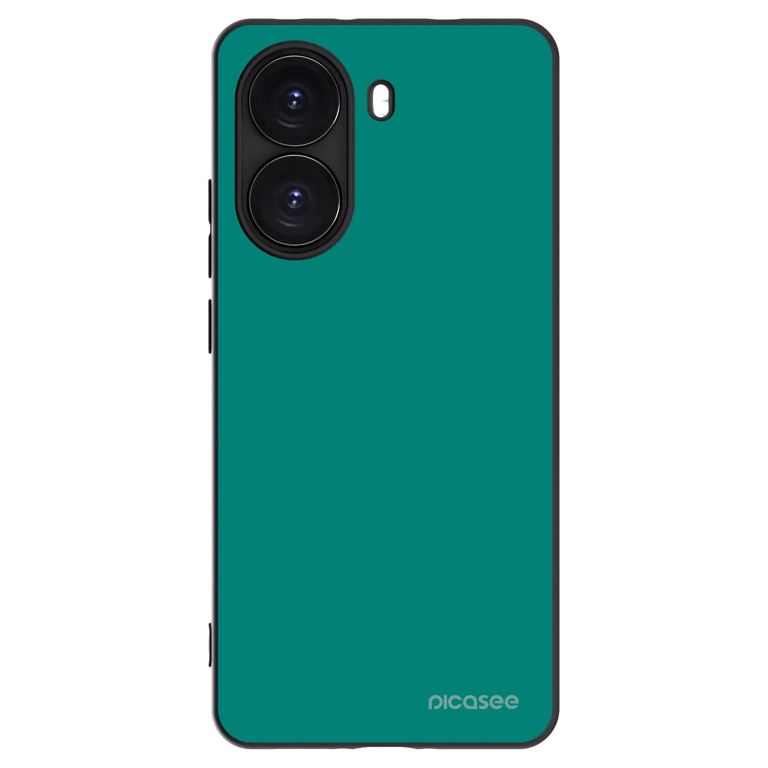 Picasee crna silikonska maskica za Xiaomi Poco X7 Pro 5G - Emerald Mist