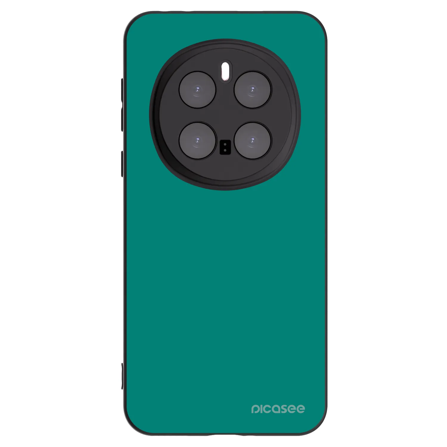 Picasee crna silikonska maskica za Honor Magic7 Pro 5G - Emerald Mist