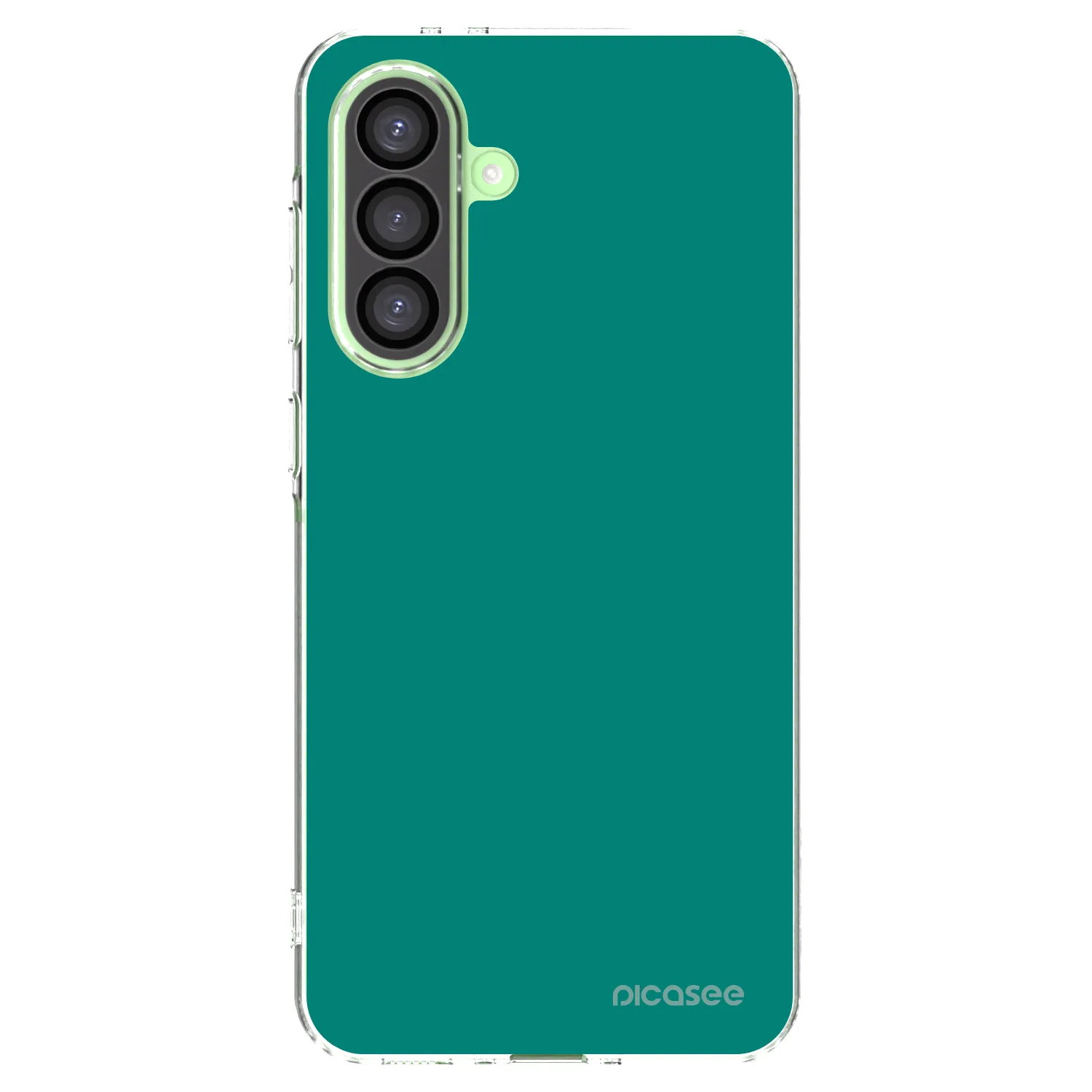 Picasee silikonska prozirna maskica za Samsung Galaxy A26 5G A266B - Emerald Mist