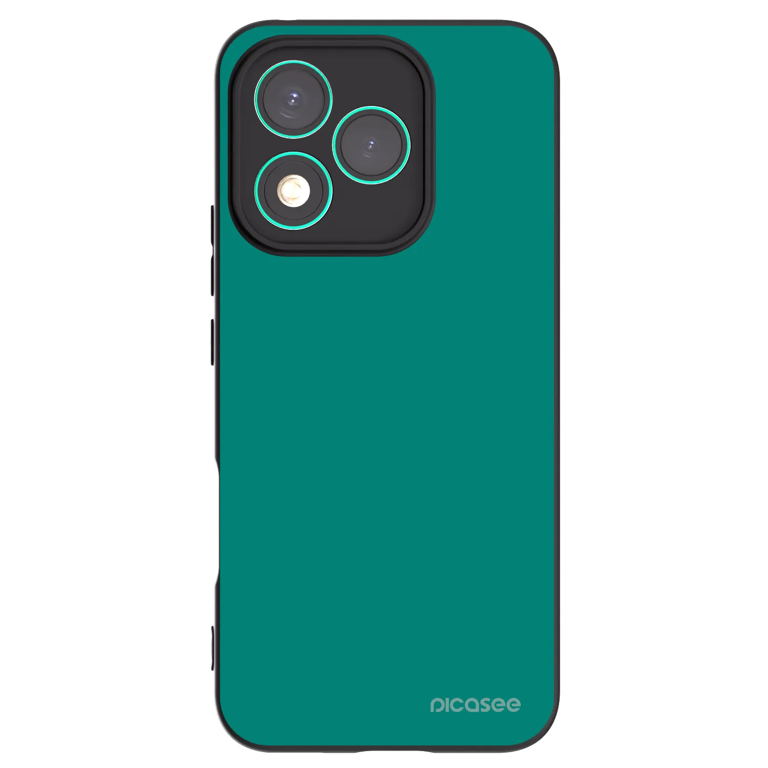 Picasee crna silikonska maskica za Honor 400 Lite 5G - Emerald Mist