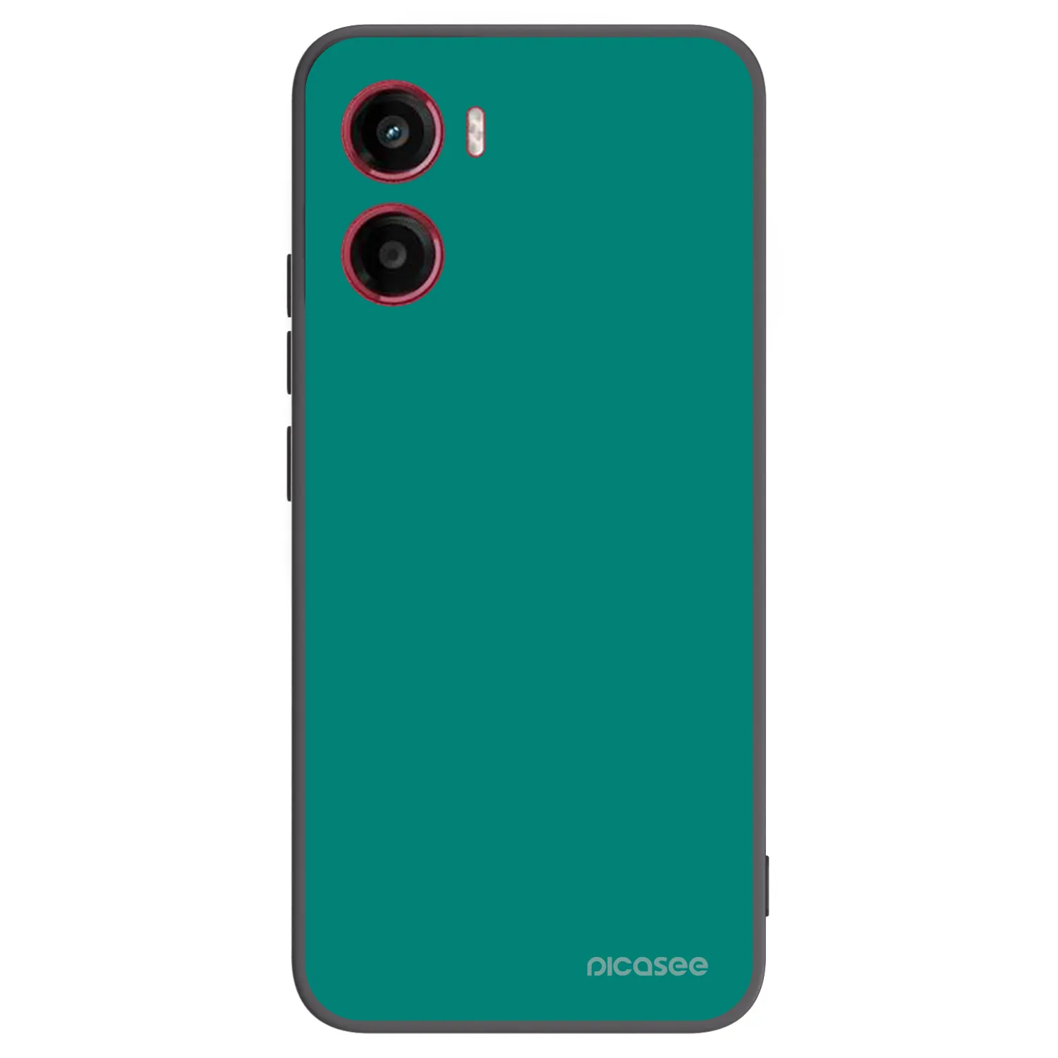 Picasee crna silikonska maskica za Motorola Moto G05 - Emerald Mist