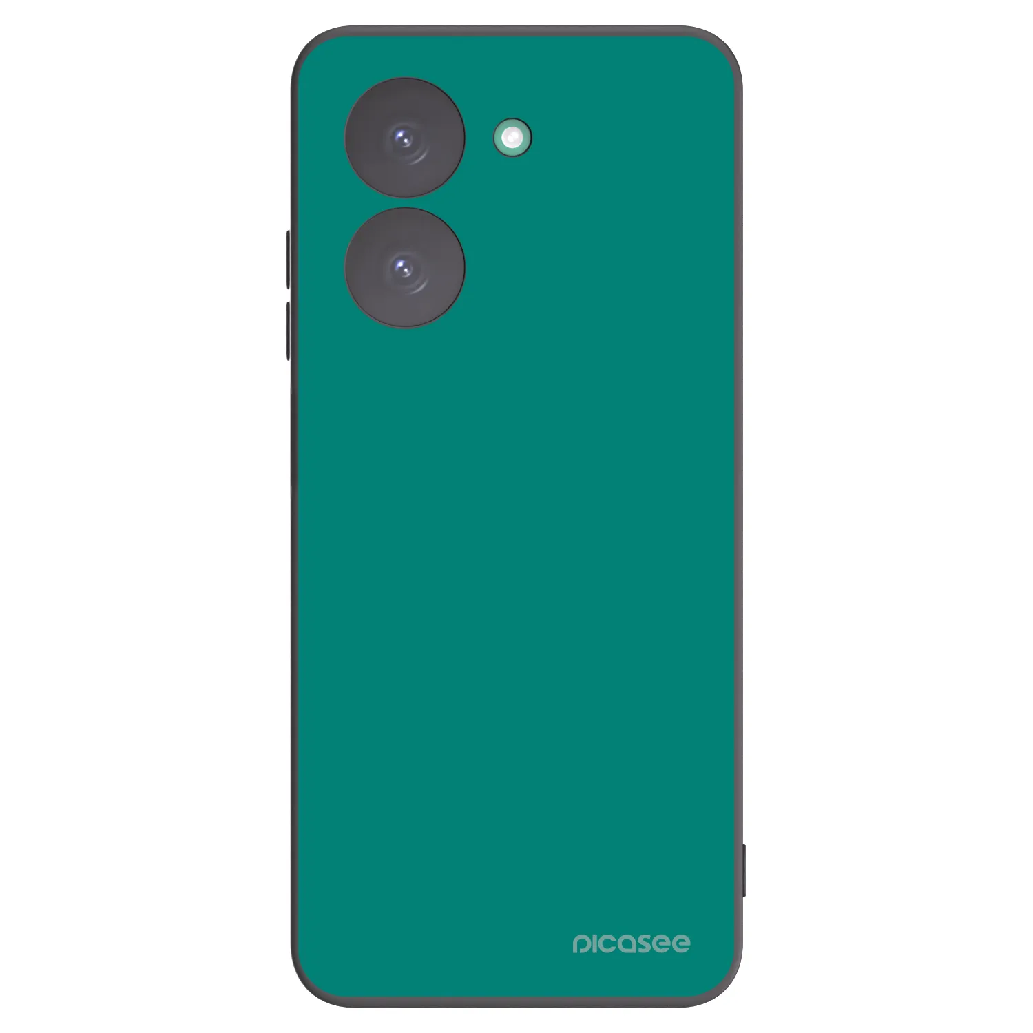 Picasee crna silikonska maskica za Xiaomi Redmi A5 - Emerald Mist