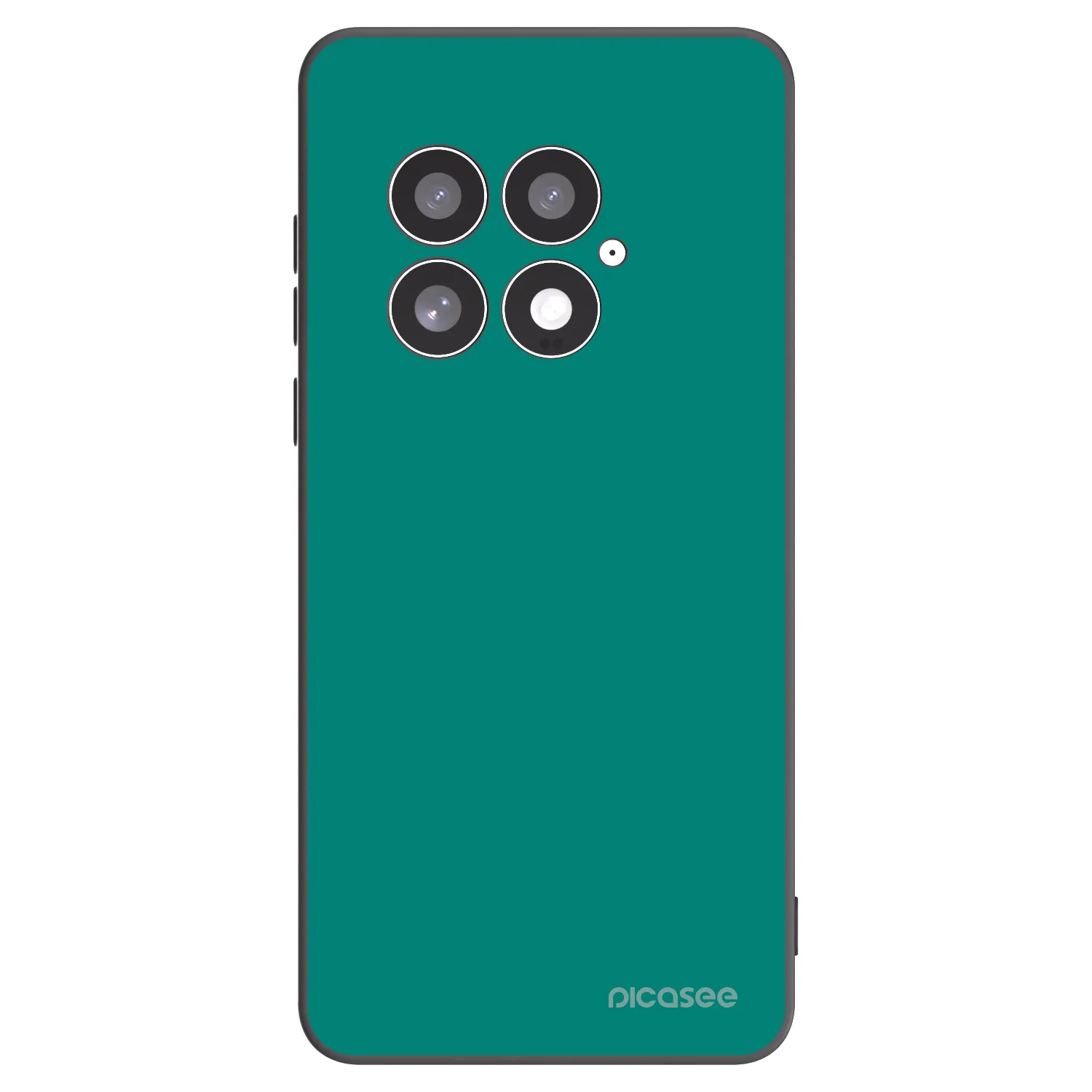 Picasee crna silikonska maskica za OnePlus 13 5G - Emerald Mist
