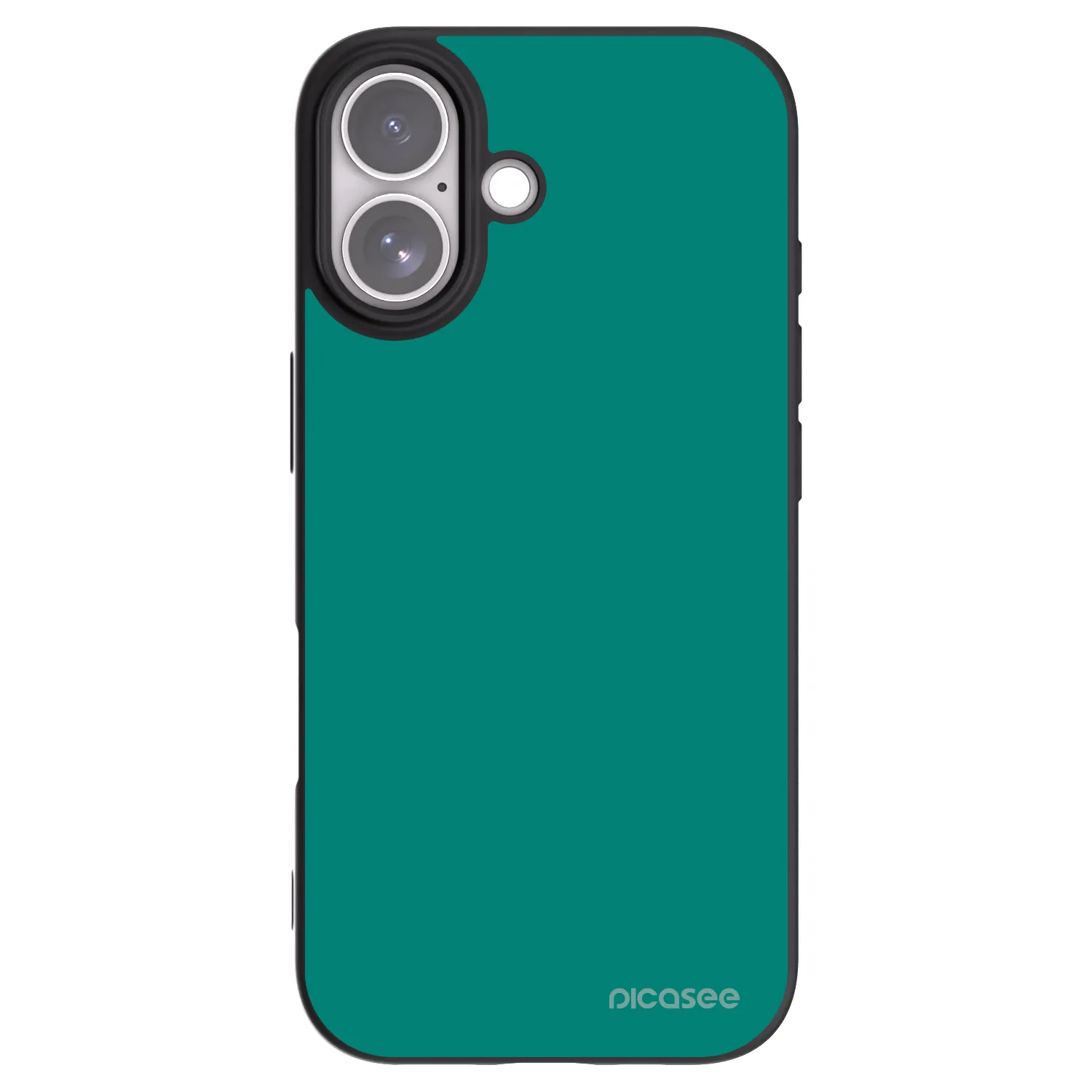 Picasee crna silikonska maskica za Apple iPhone 17 - Emerald Mist