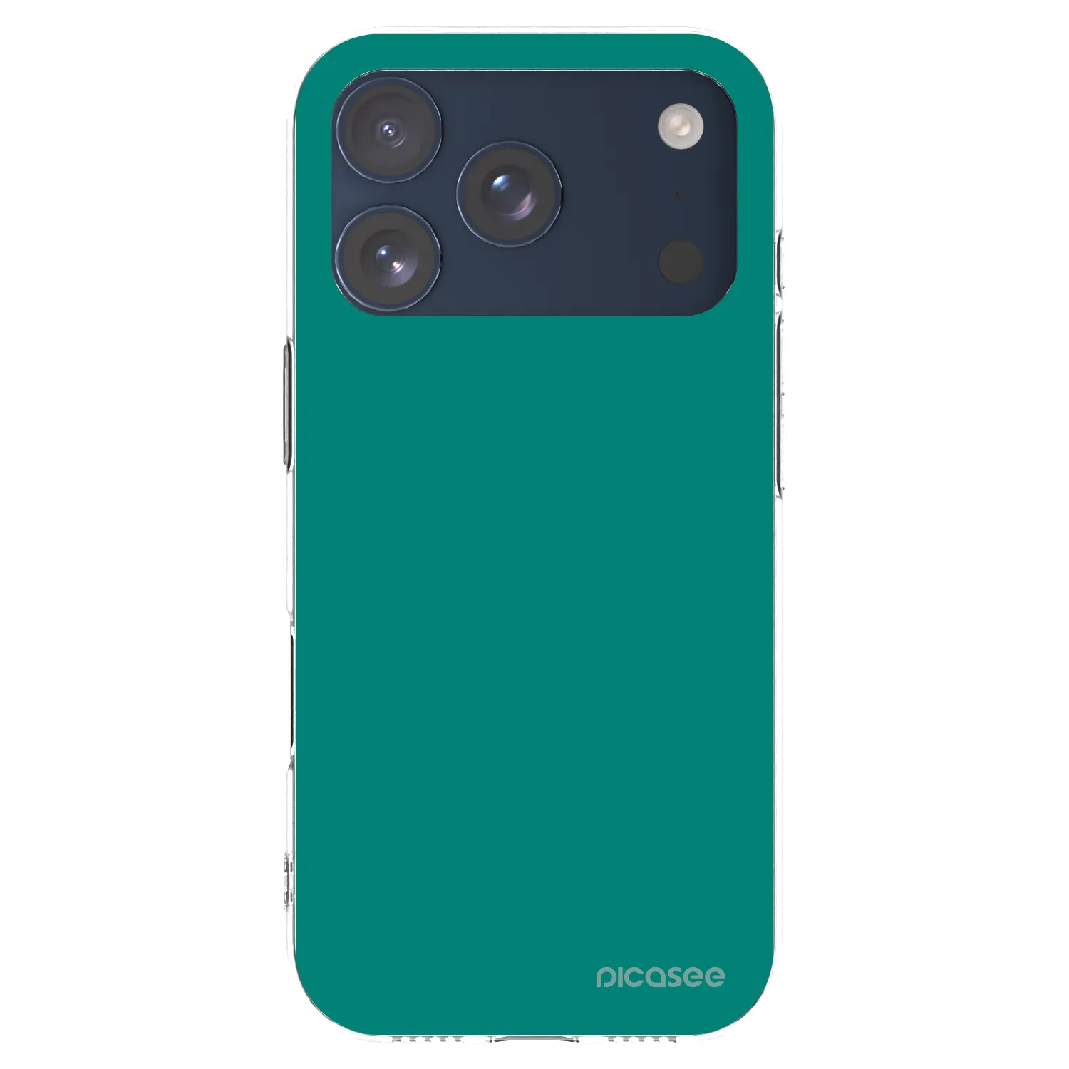 Picasee silikonska prozirna maskica za Apple iPhone 17 Pro - Emerald Mist