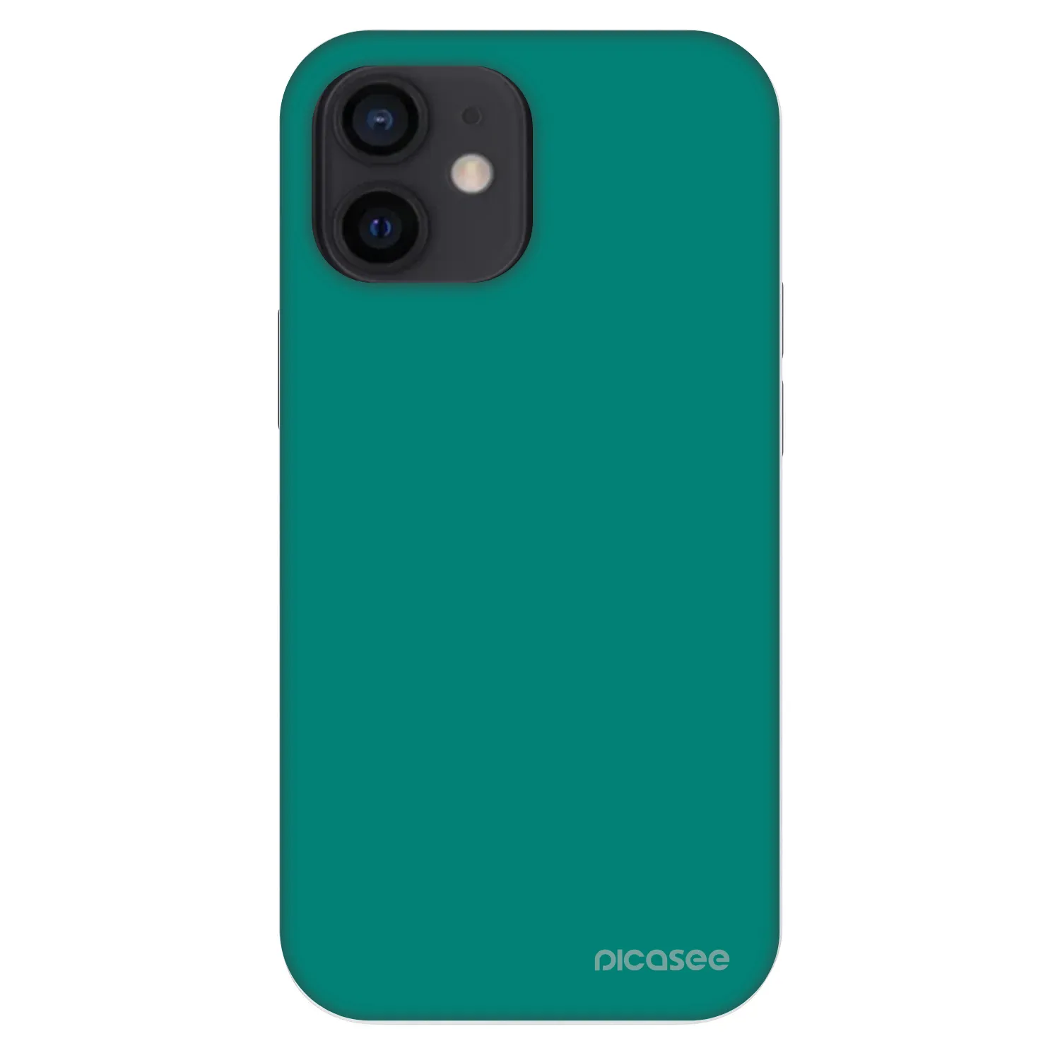 Picasee Fashion Case za Apple iPhone 12 mini - Emerald Mist