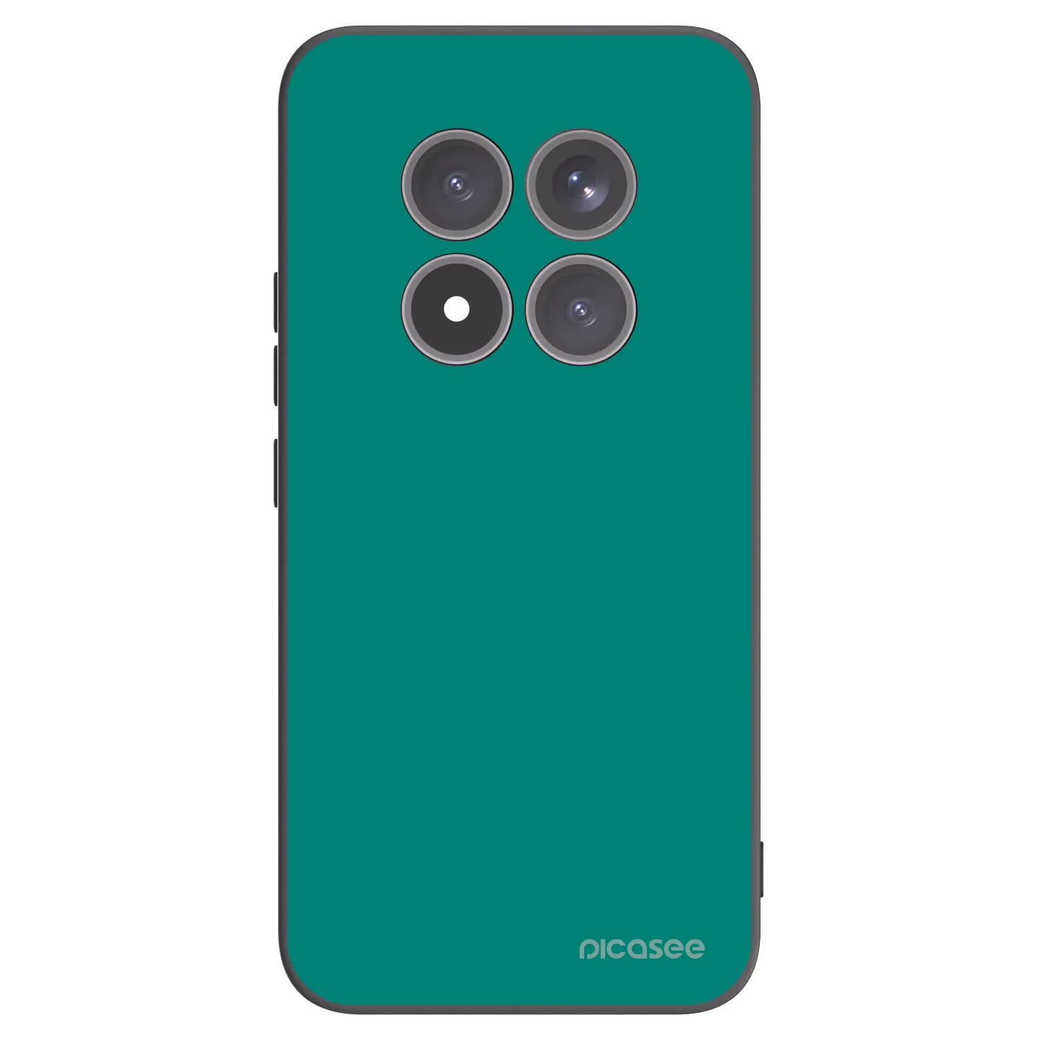 Picasee crna silikonska maskica za Xiaomi Redmi Note 15 Pro+ - Emerald Mist