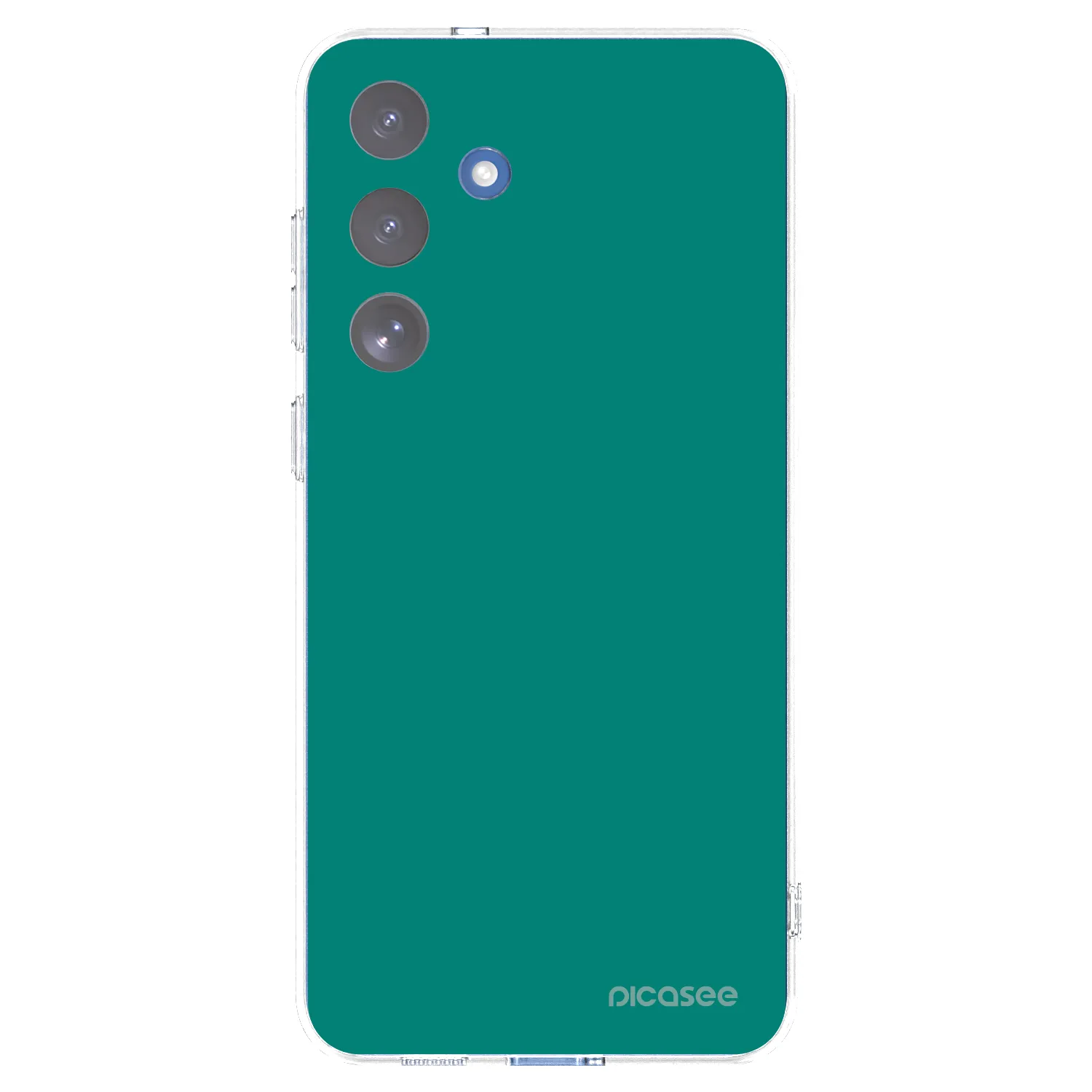 Picasee silikonska prozirna maskica za Samsung Galaxy S25 FE 5G - Emerald Mist
