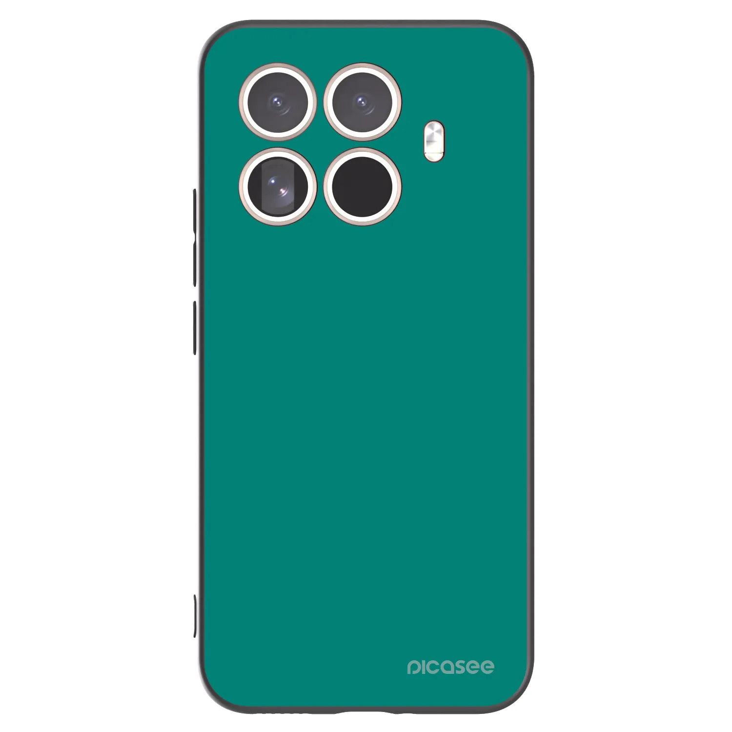 Picasee crna silikonska maskica za Xiaomi 15T Pro - Emerald Mist
