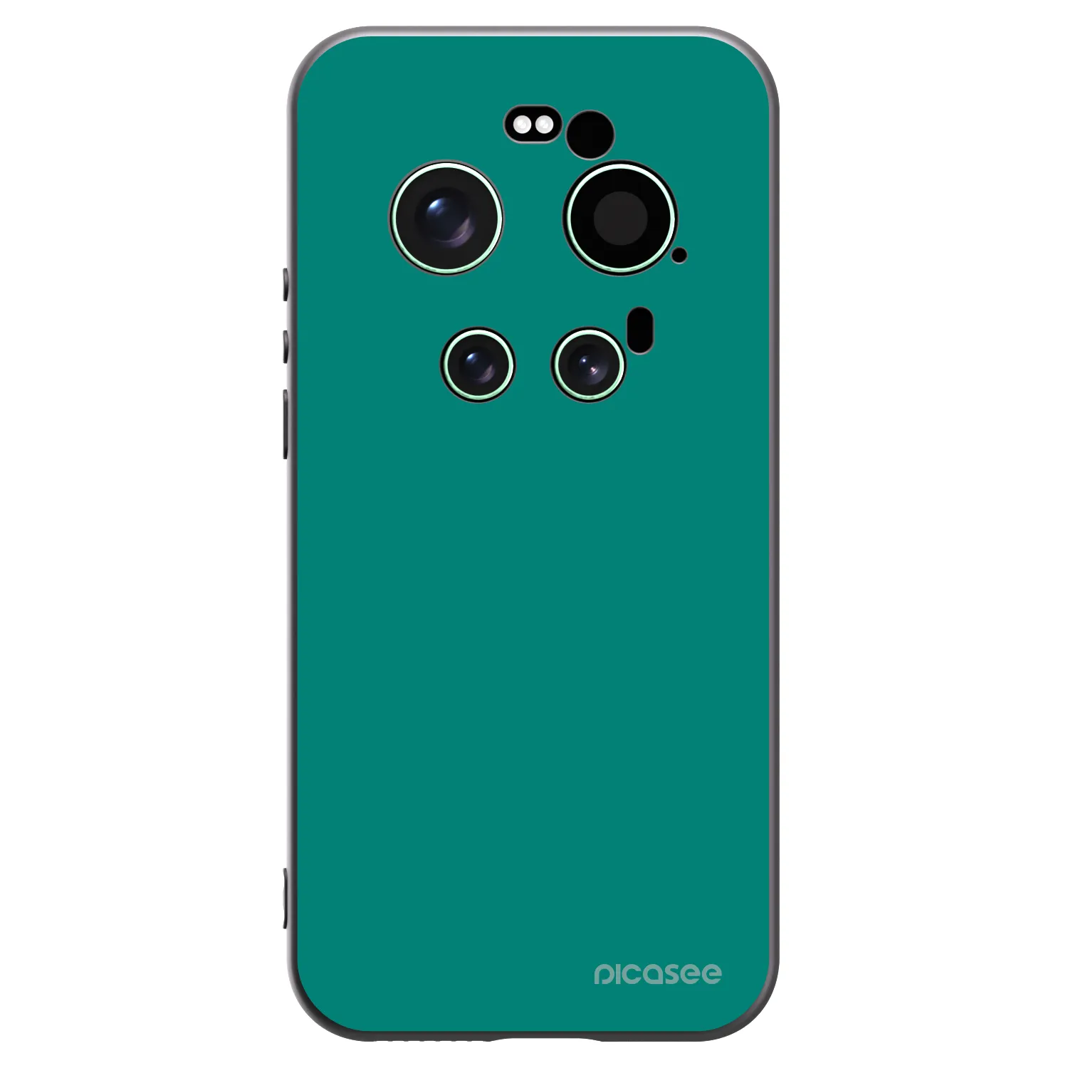 Picasee crna silikonska maskica za Xiaomi 17 Ultra - Emerald Mist