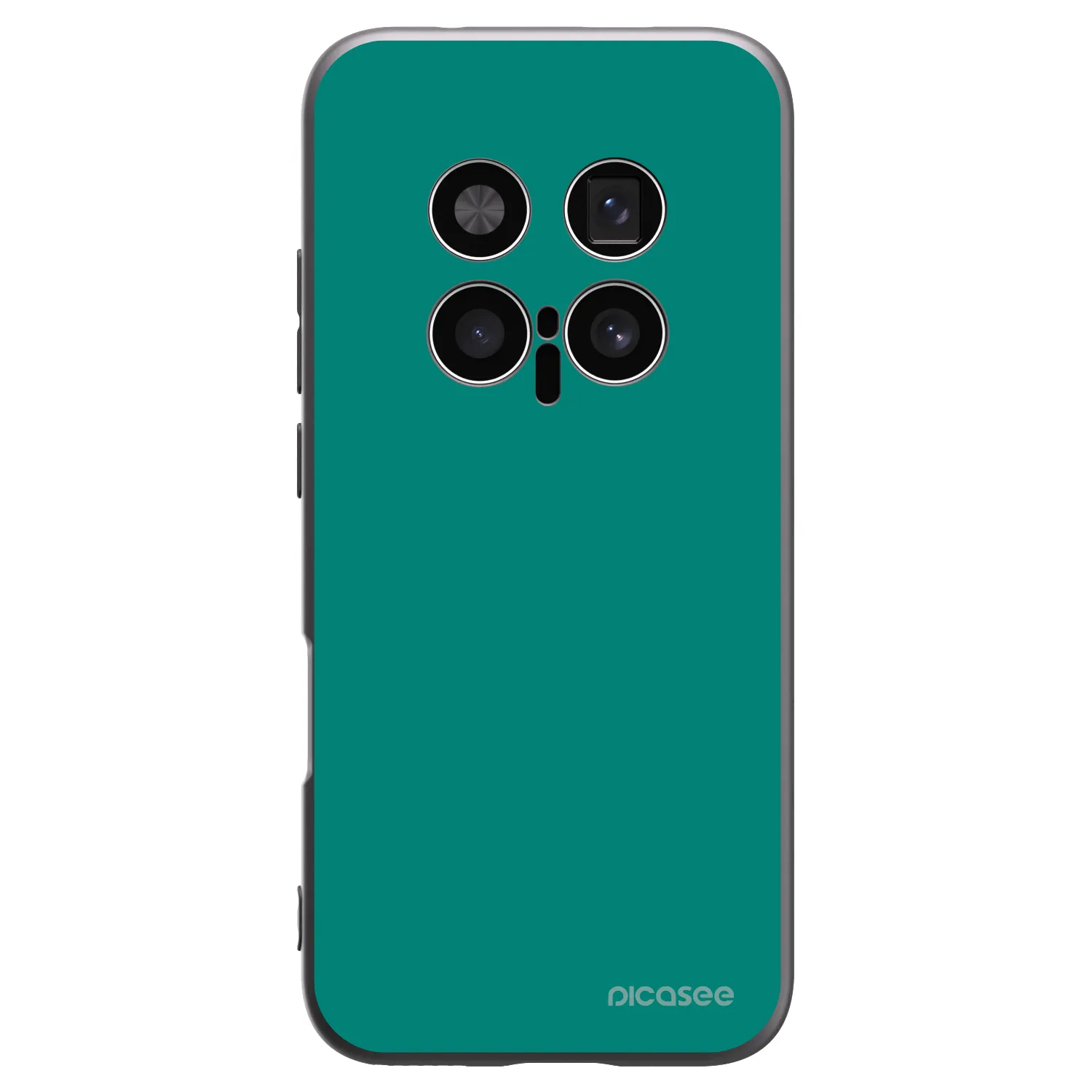 Picasee crna silikonska maskica za Honor Magic8 Pro 5G - Emerald Mist
