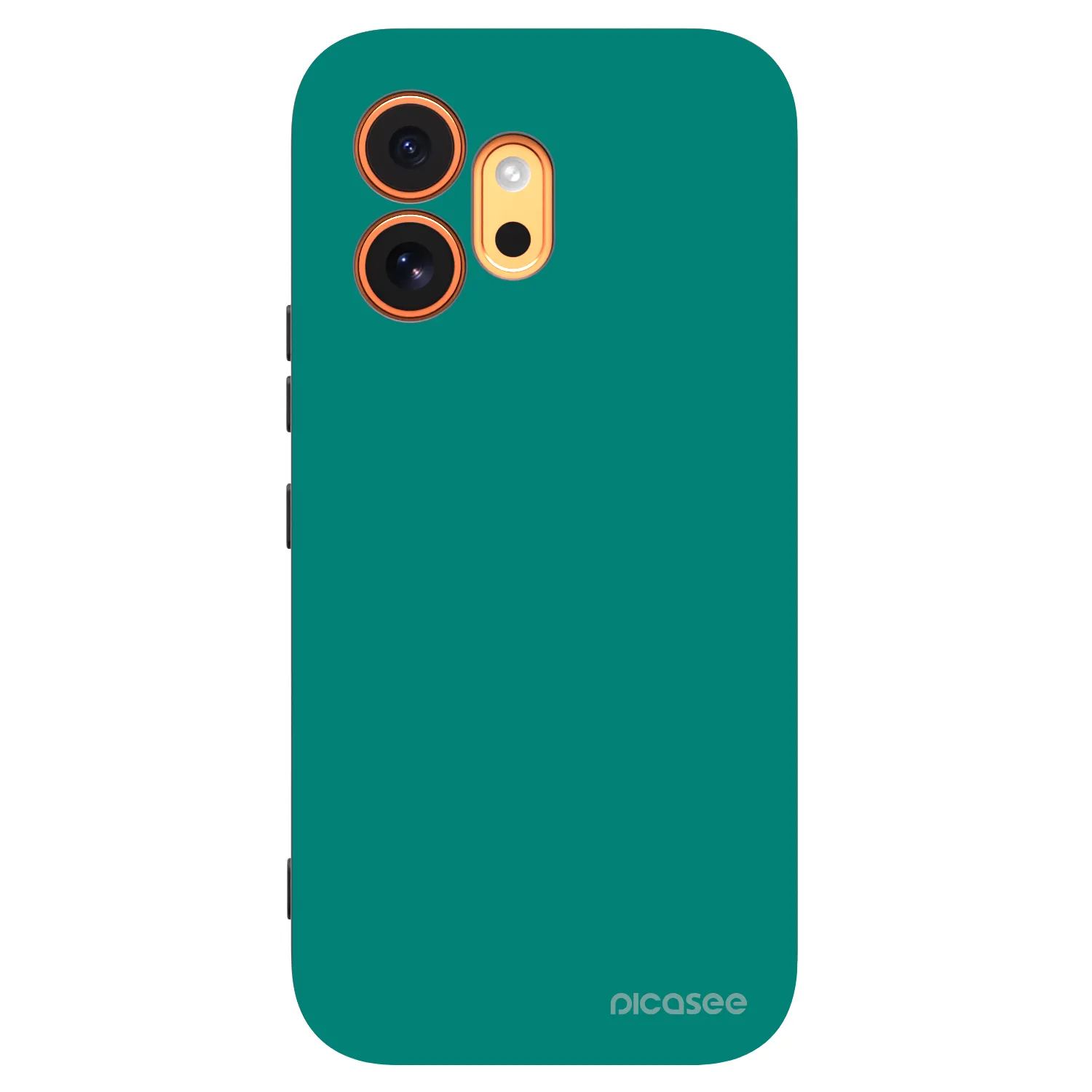 Picasee crna silikonska maskica za Honor 600 - Emerald Mist