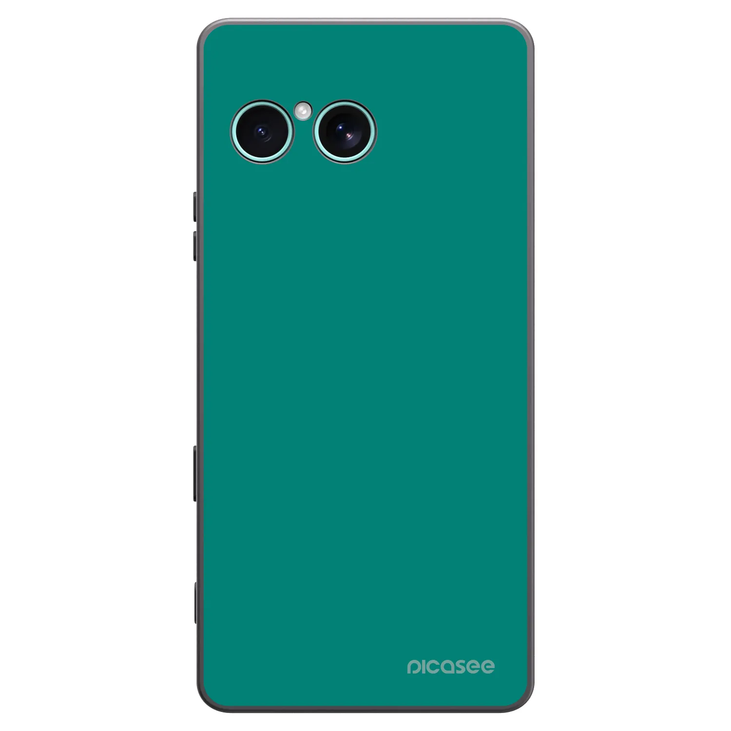 Picasee crna silikonska maskica za Sony Xperia 10 VII - Emerald Mist