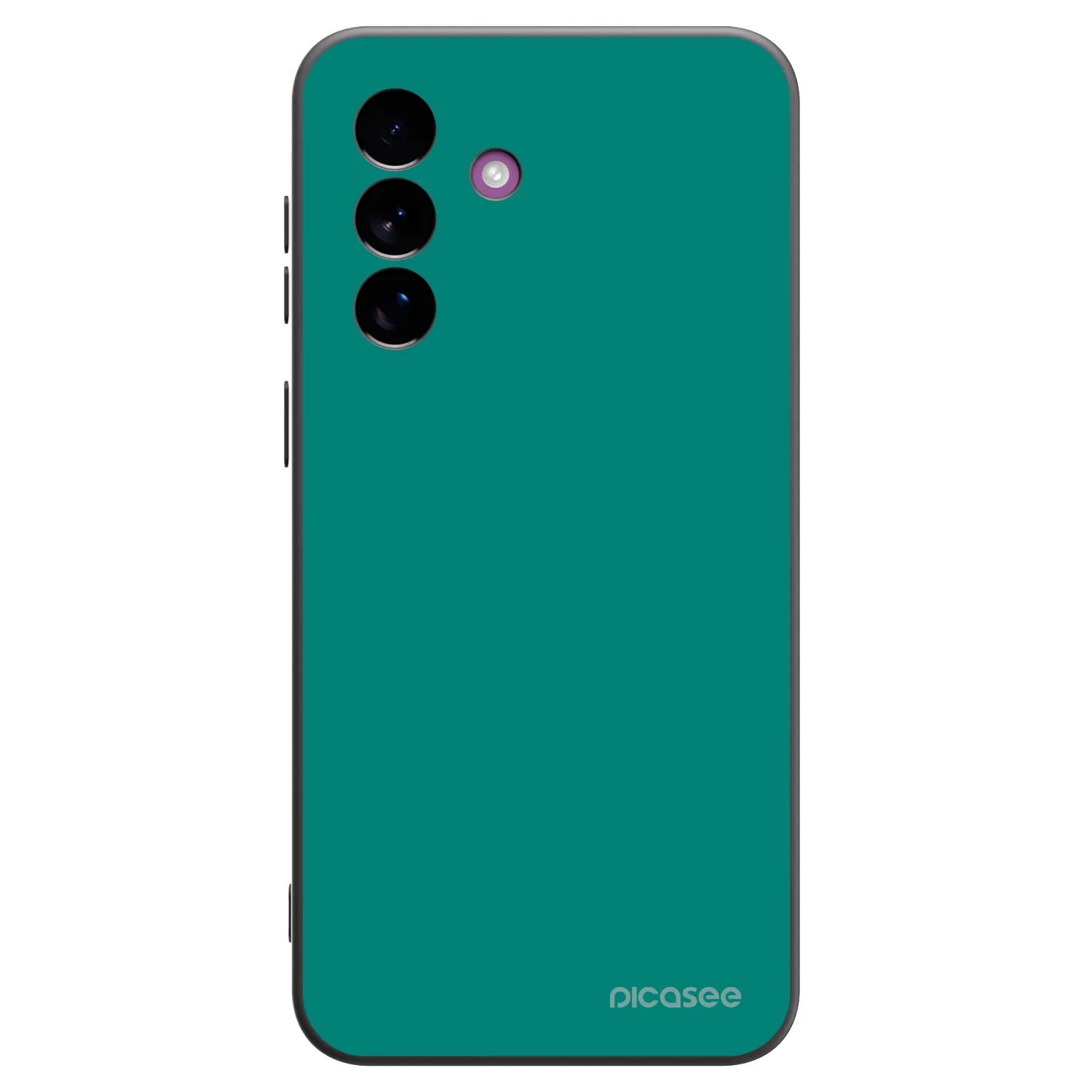 Picasee crna silikonska maskica za Samsung Galaxy A37 - Emerald Mist