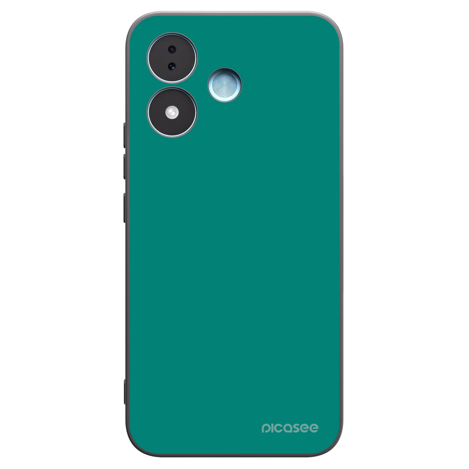 Picasee crna silikonska maskica za Xiaomi Redmi Note 17 5G - Emerald Mist