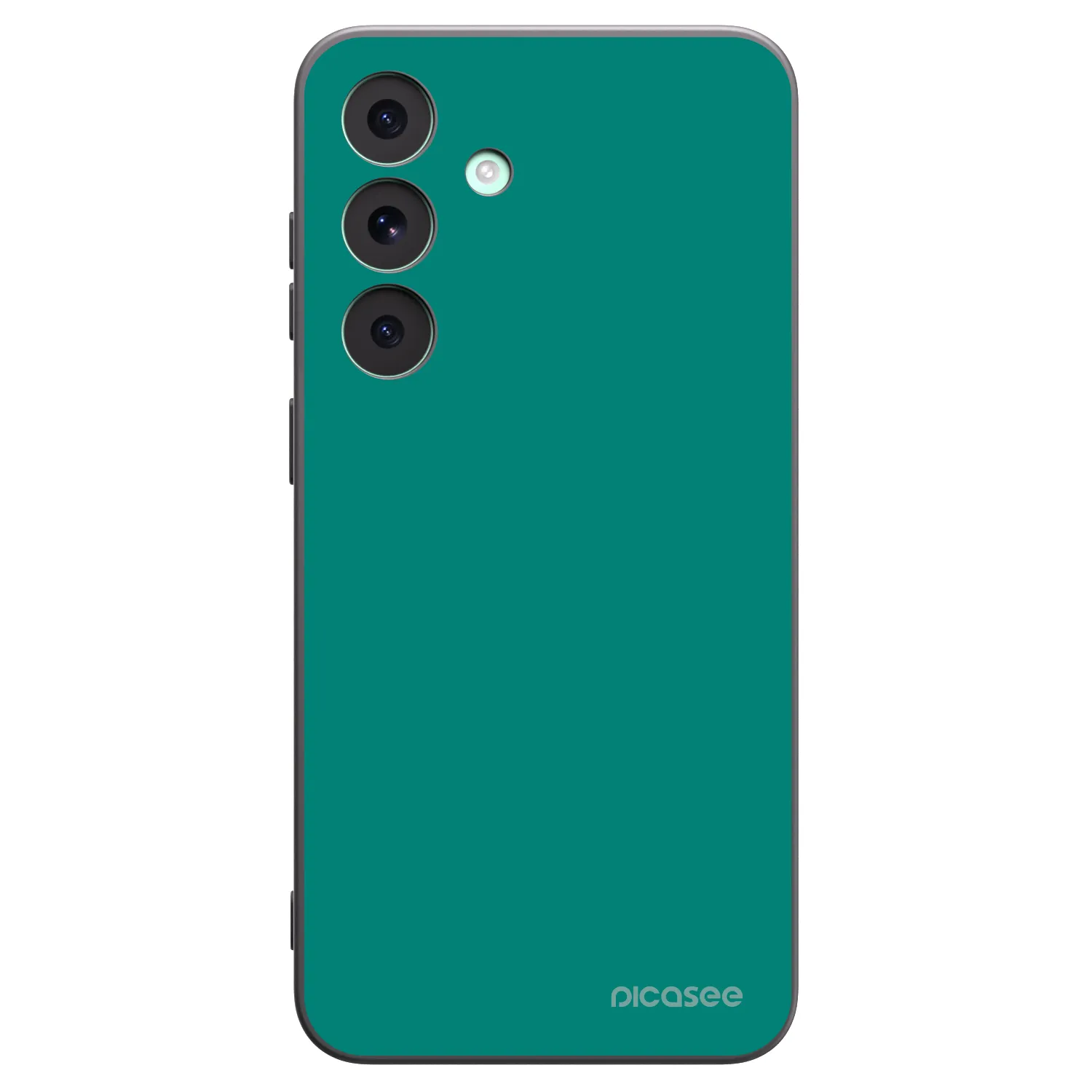 Picasee crna silikonska maskica za Samsung Galaxy S26 FE - Emerald Mist