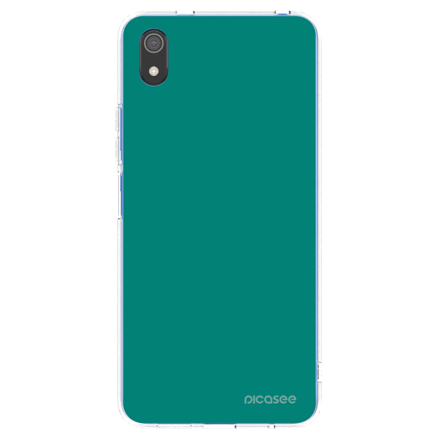 Picasee silikonska prozirna maskica za Xiaomi Redmi 7A - Emerald Mist