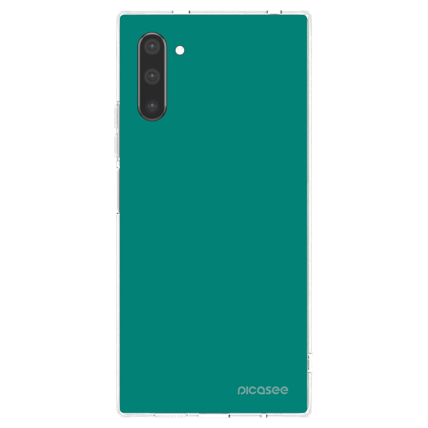 Picasee silikonska prozirna maskica za Samsung Galaxy Note 10 N970F - Emerald Mist