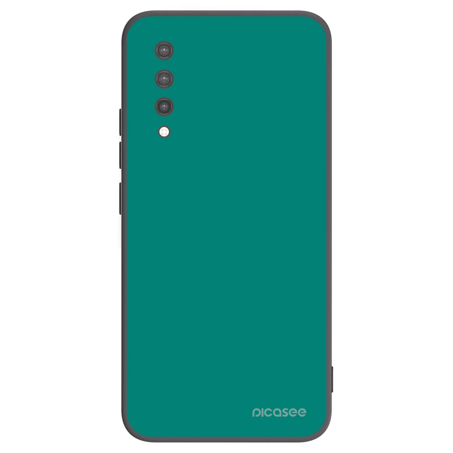 Picasee crna silikonska maskica za Xiaomi Mi 9 Lite - Emerald Mist