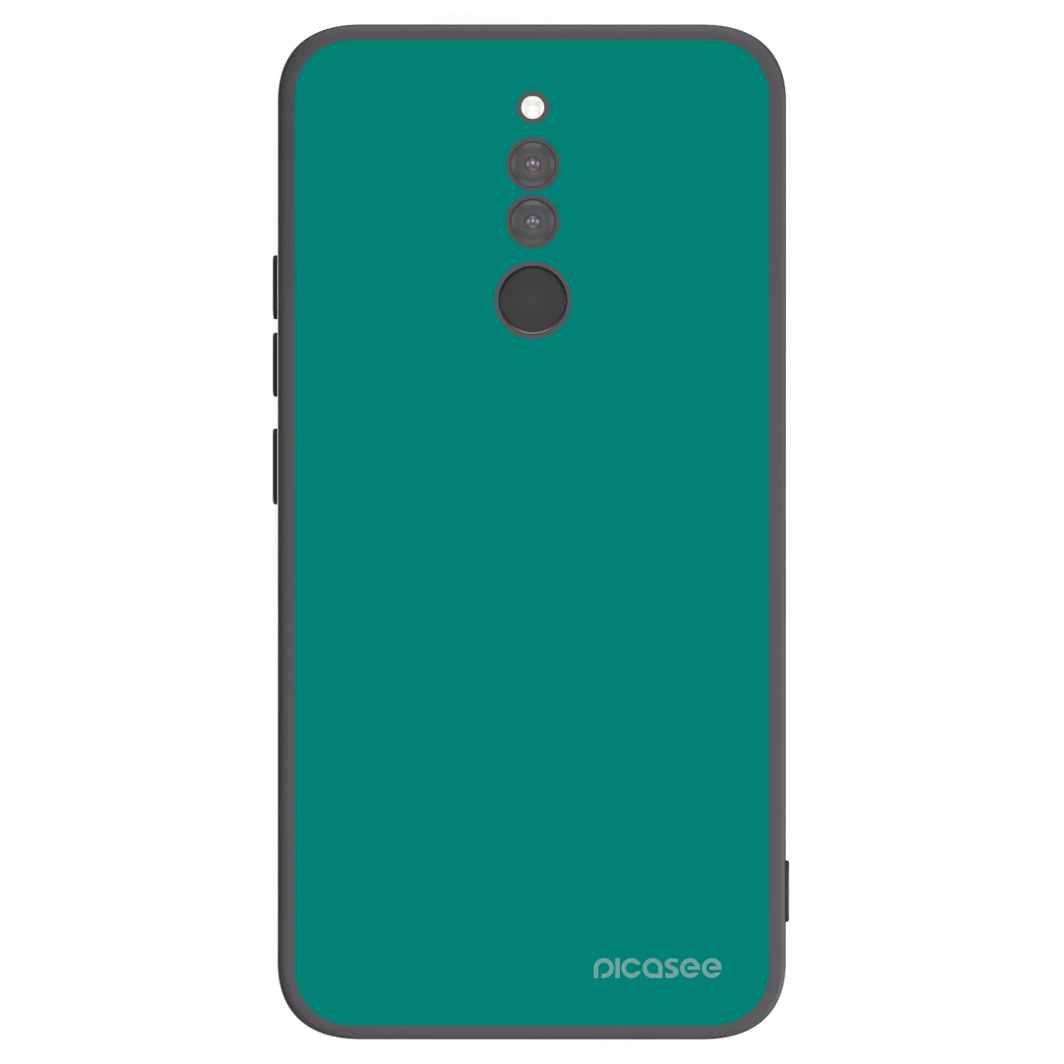 Picasee crna silikonska maskica za Xiaomi Redmi 8 - Emerald Mist