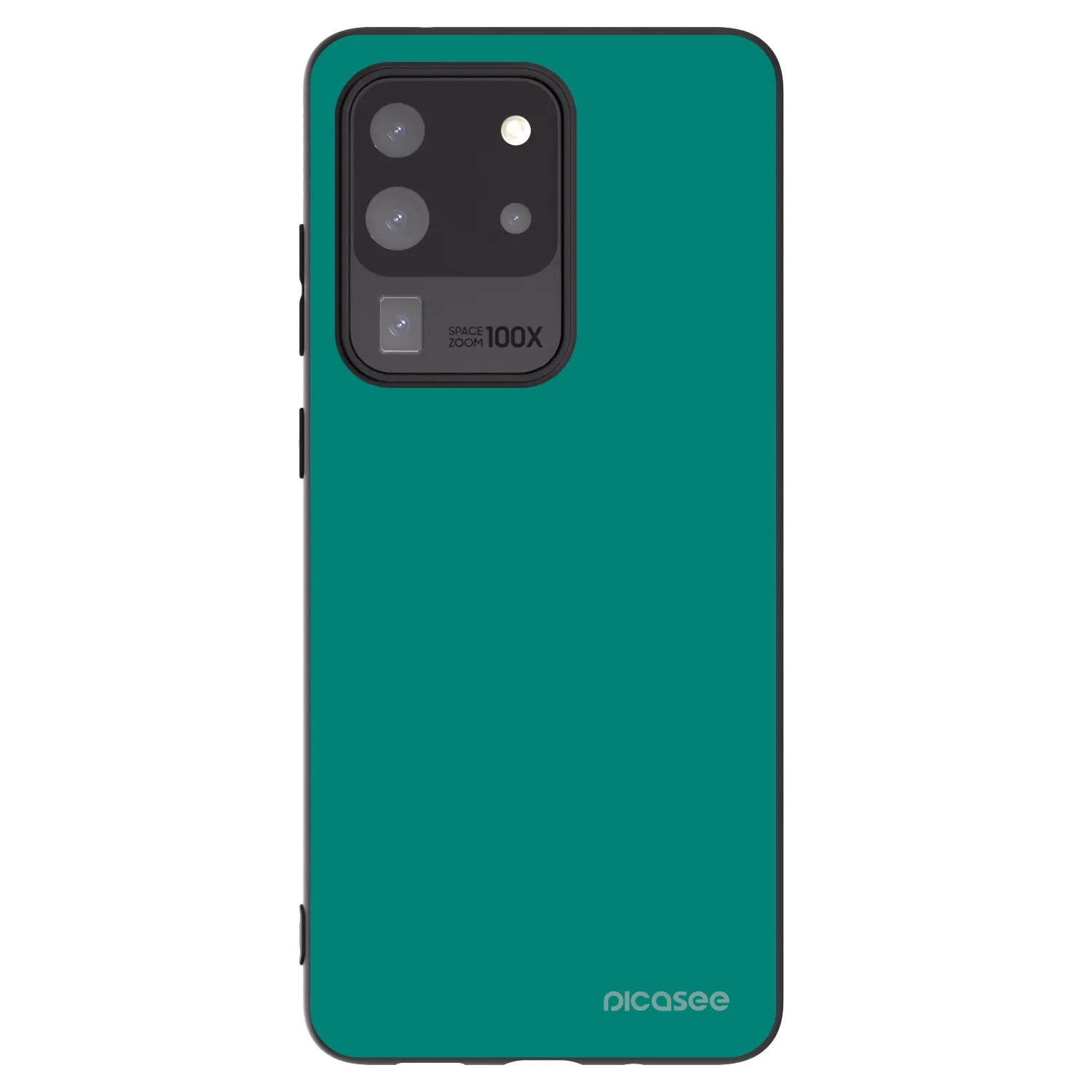 Picasee crna silikonska maskica za Samsung Galaxy S20 Ultra 5G G988F - Emerald Mist