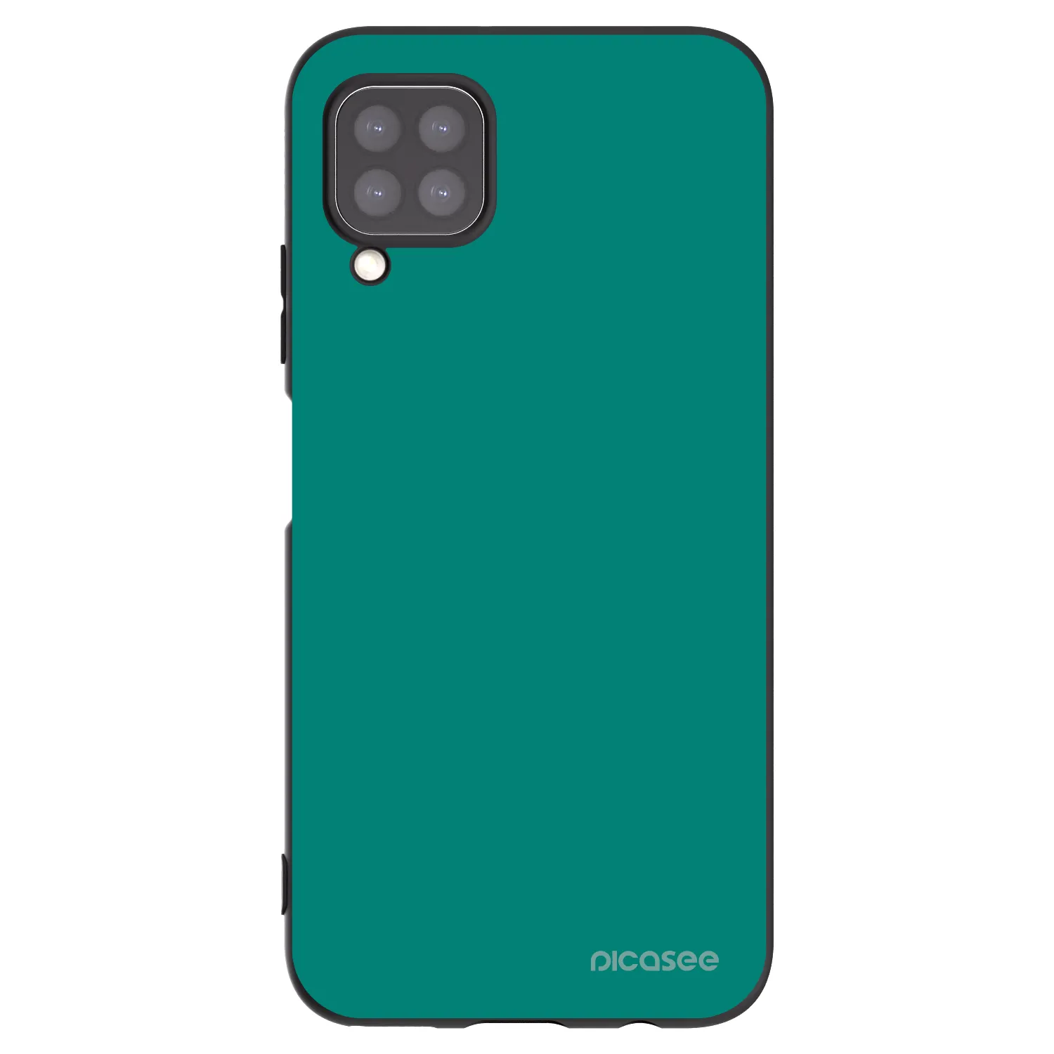 Picasee crna silikonska maskica za Huawei P40 Lite - Emerald Mist