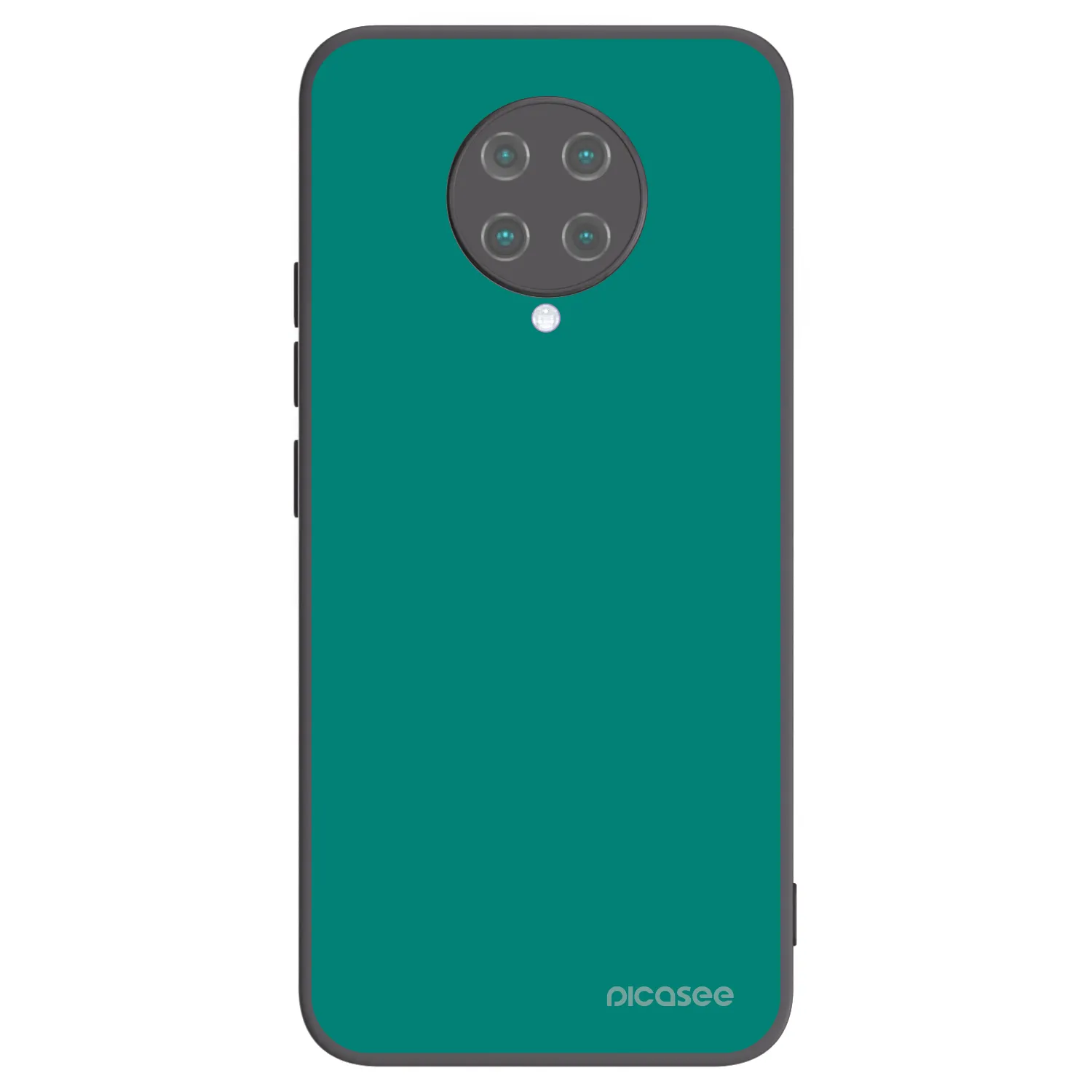 Picasee crna silikonska maskica za Xiaomi Poco F2 Pro - Emerald Mist