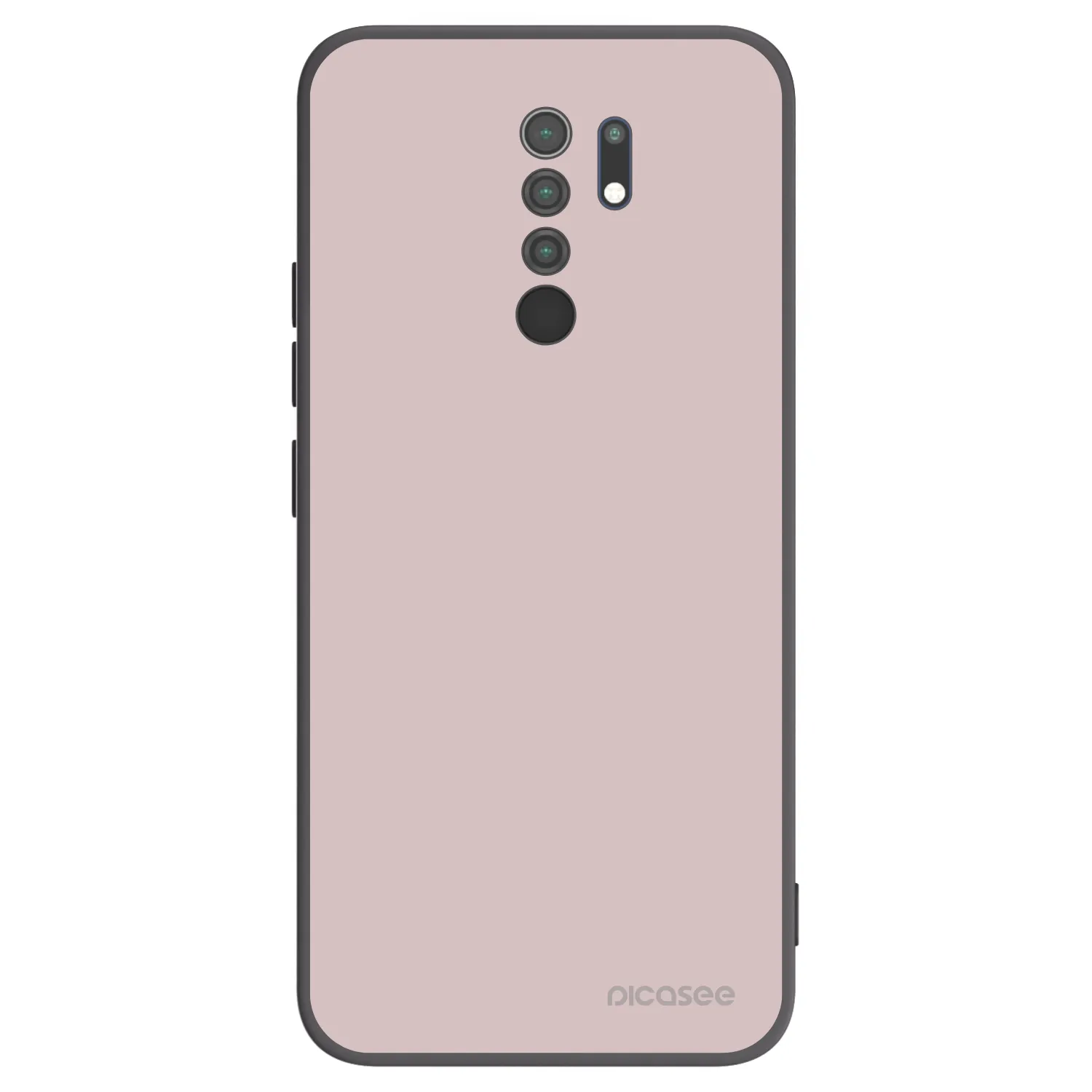Picasee crna silikonska maskica za Xiaomi Redmi 9 - Fantasy Fade