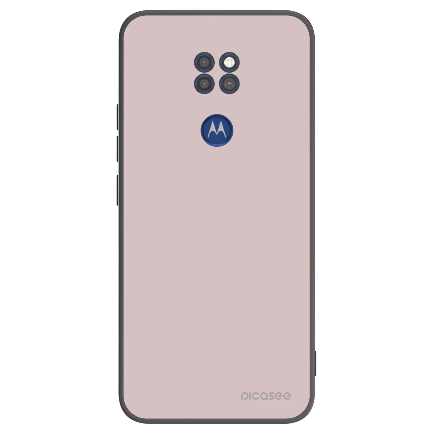Picasee crna silikonska maskica za Motorola Moto G9 Play - Fantasy Fade
