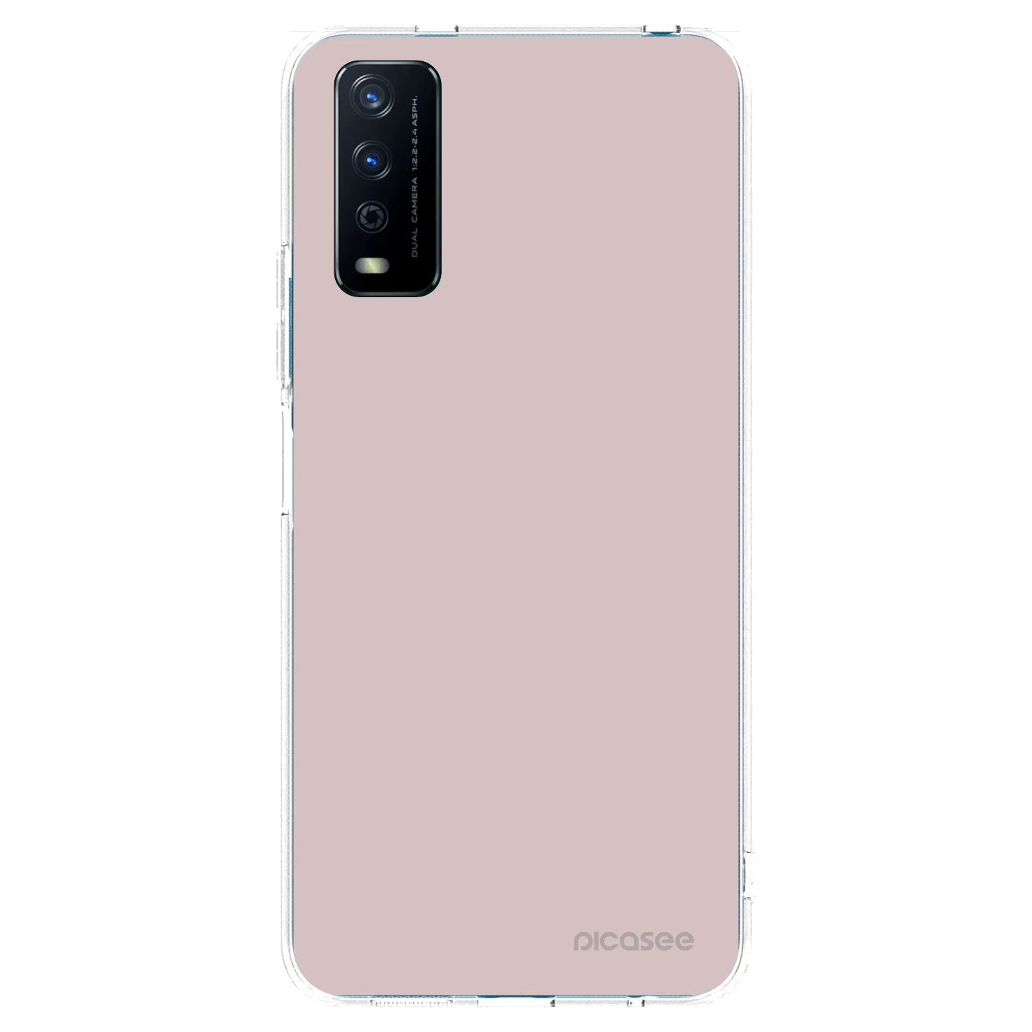 Picasee silikonska prozirna maskica za Vivo Y11s - Fantasy Fade